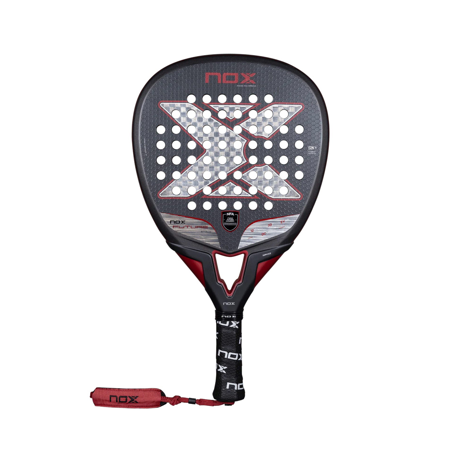 NOX Future 12K Alum Attack NFA Edition Padelová raketa
