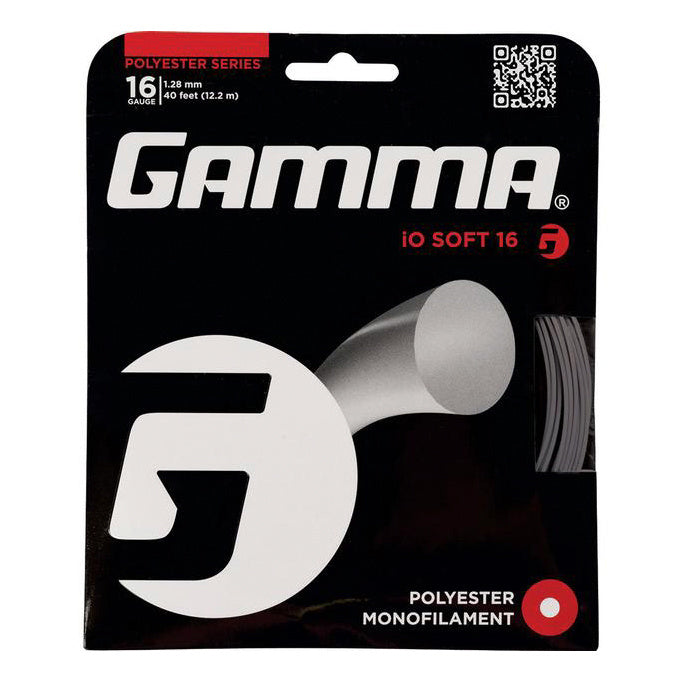 Gamma IO Soft Charcoal Výpletová Sada 12,2m-Šedá