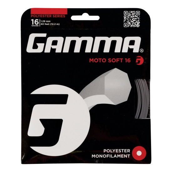 Gamma Moto Soft Charcoal Výpletová Sada 12,2m-Šedá