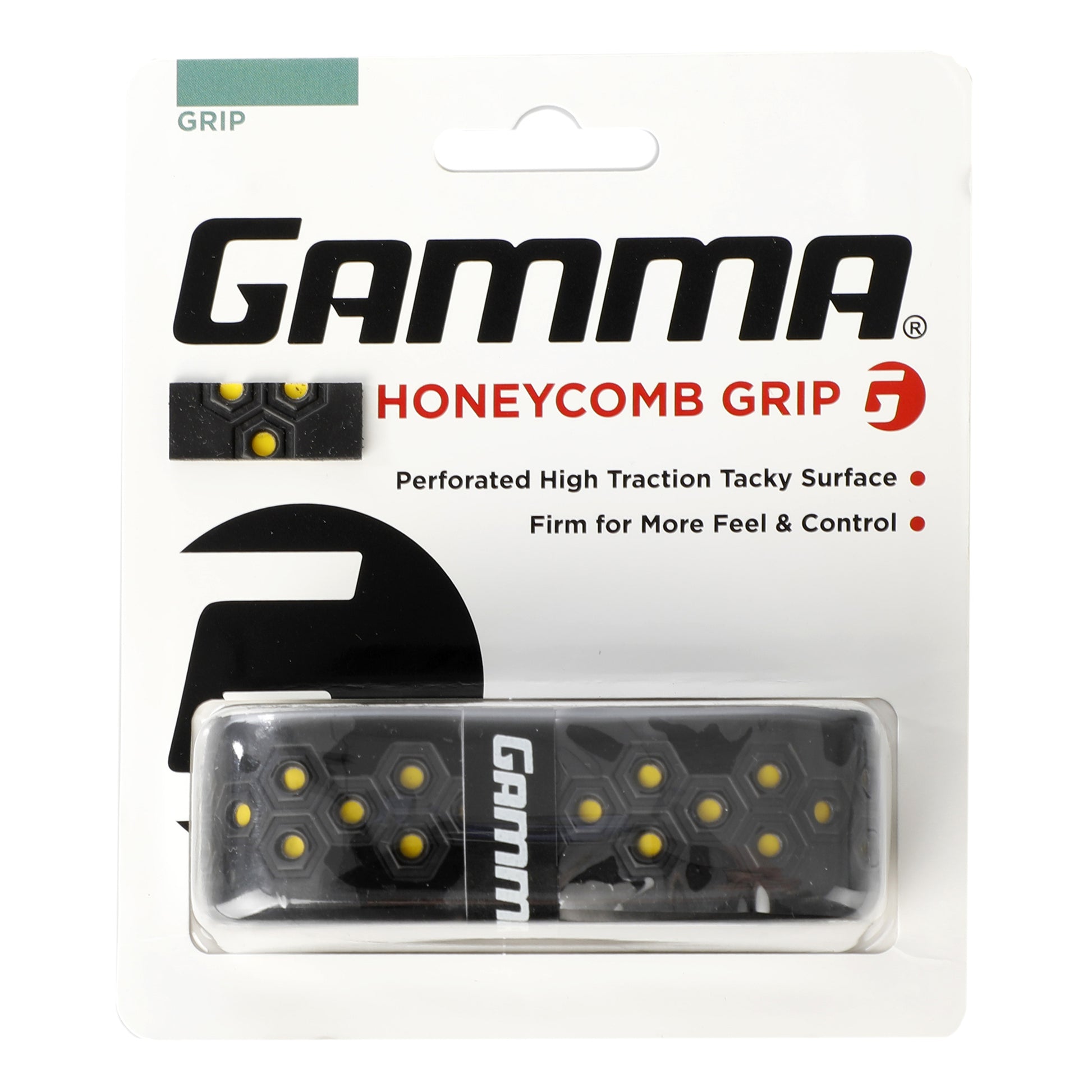 Gamma Honeycomb Cushion Grip  1ks v balení - černá