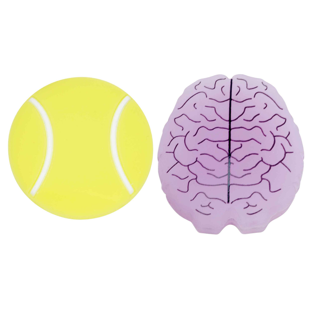Gamma String Things Tennisball,Brain Tlumítko Vibrací Dvojité Balení-Vícebarevné