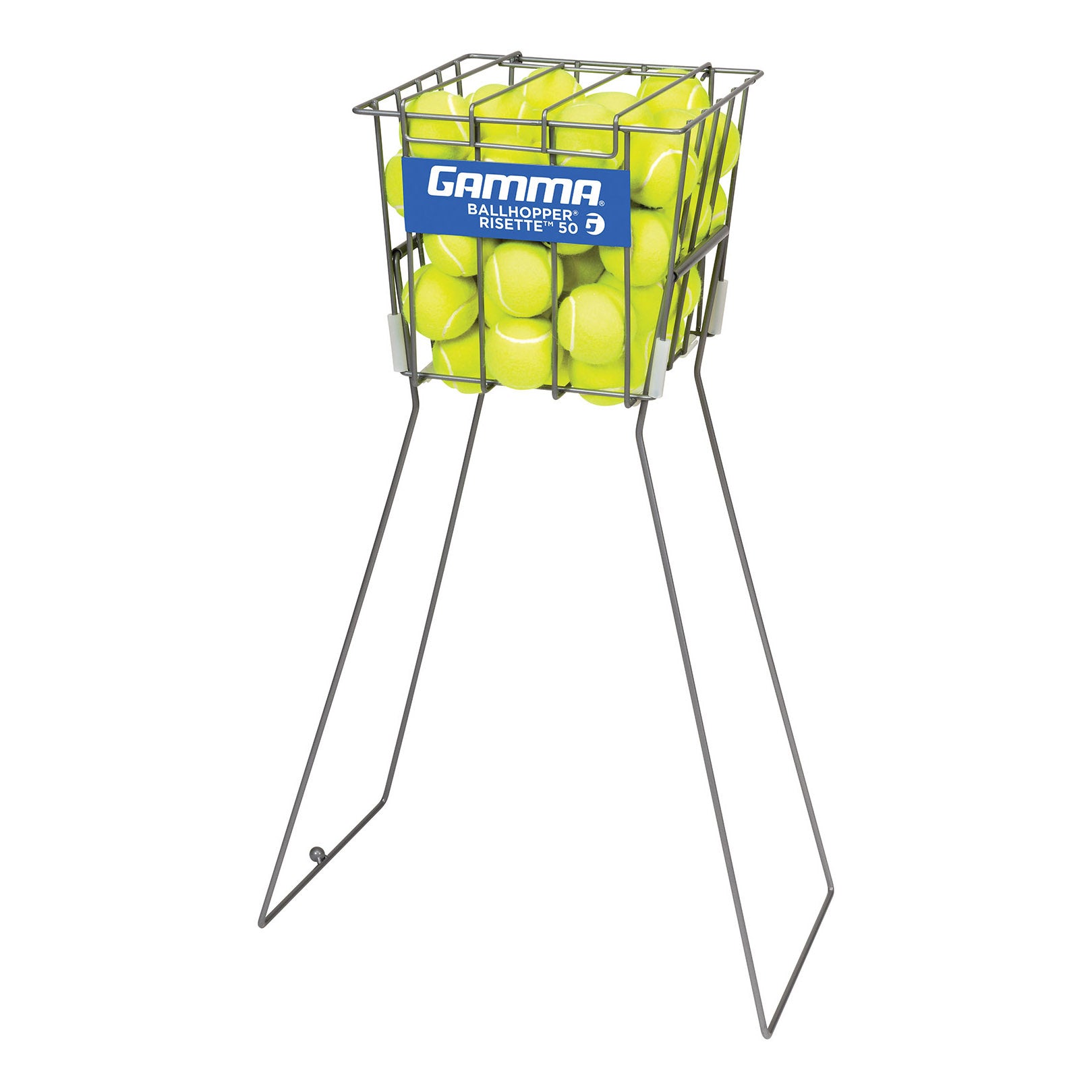 Gamma Ballhopper Risette 50 Koš Na Míče-Stříbrná