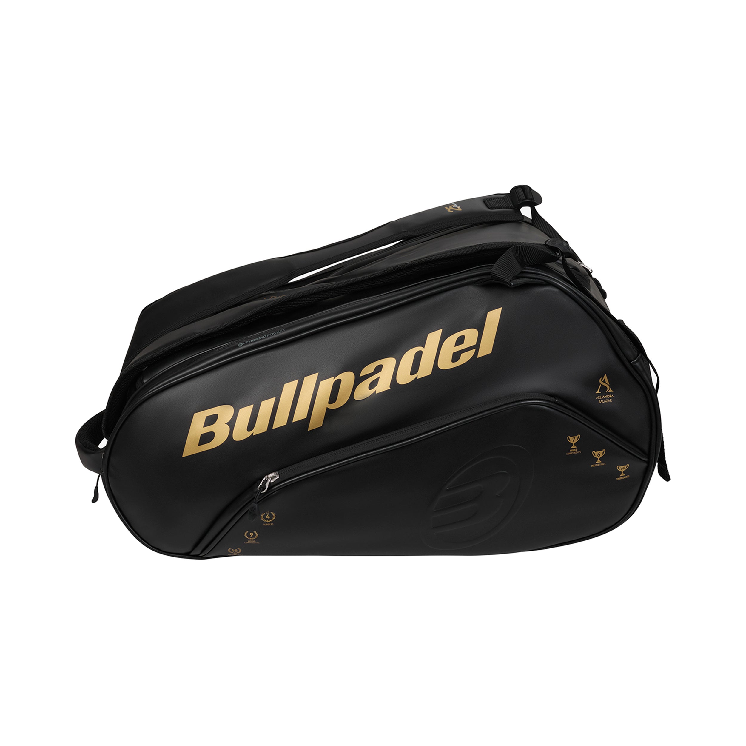 Bullpadel FLOW Taška na raketu - černá