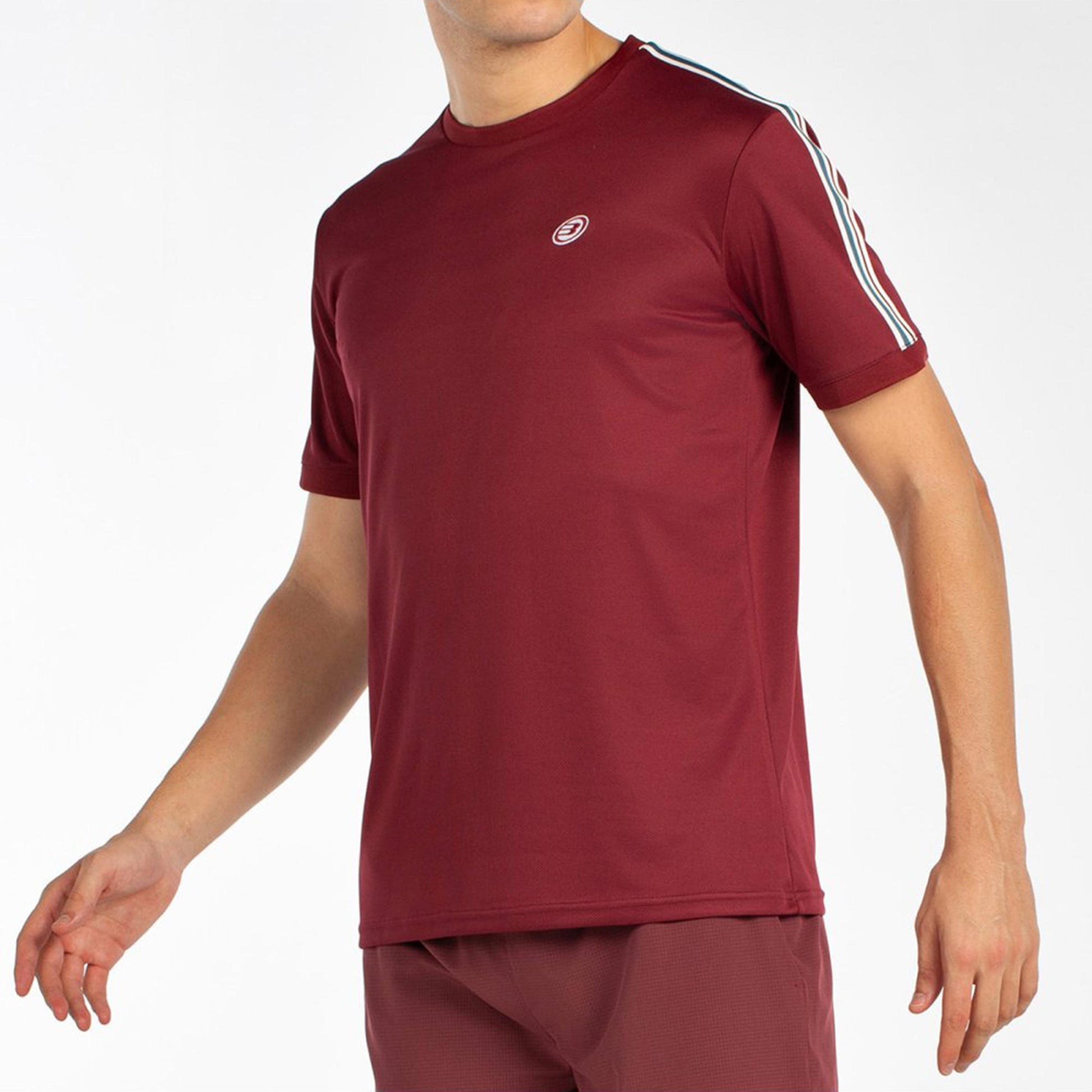Bullpadel Alder Tričko Muži-Tmavě Červená