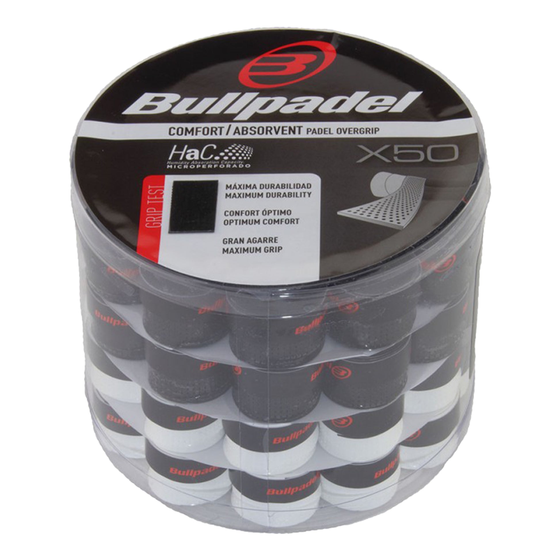 Bullpadel 50ks V Boxu-Černá,Bílá