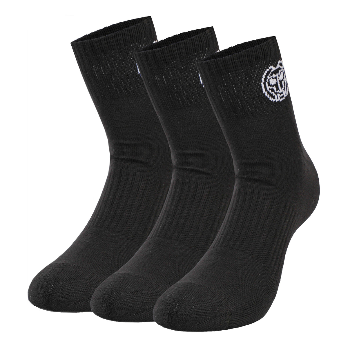 BIDI BADU Gila Ankle Tech Sportovní ponožky 3ks v baleni Unisex - černá, bílá