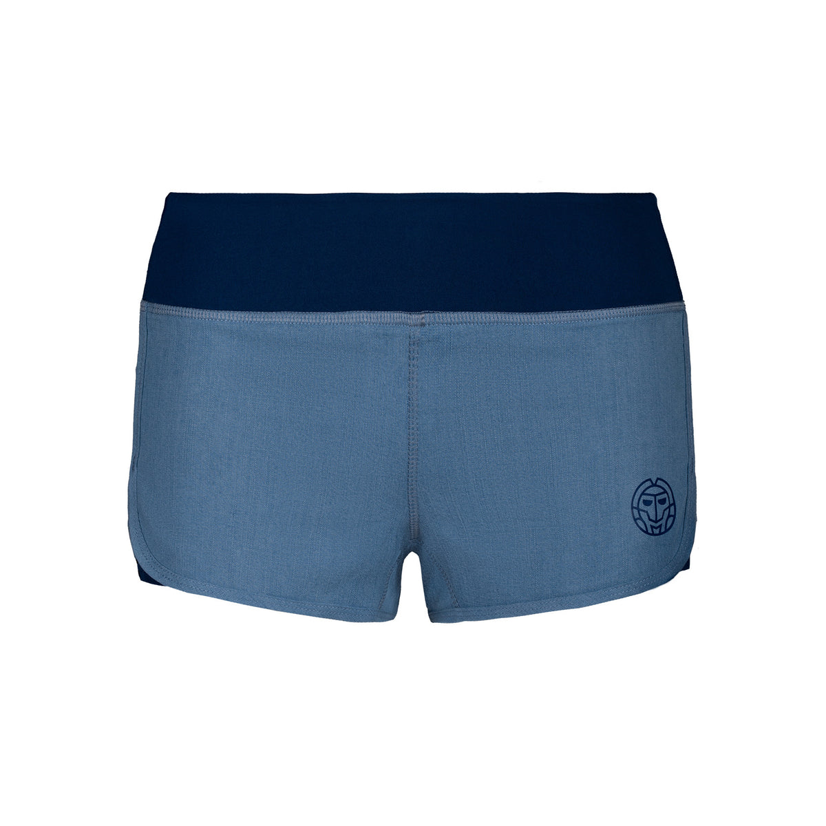 BIDI BADU Hulda Jeans Tech 2in1 Šortky Dámy - modrá, tmavě modrá