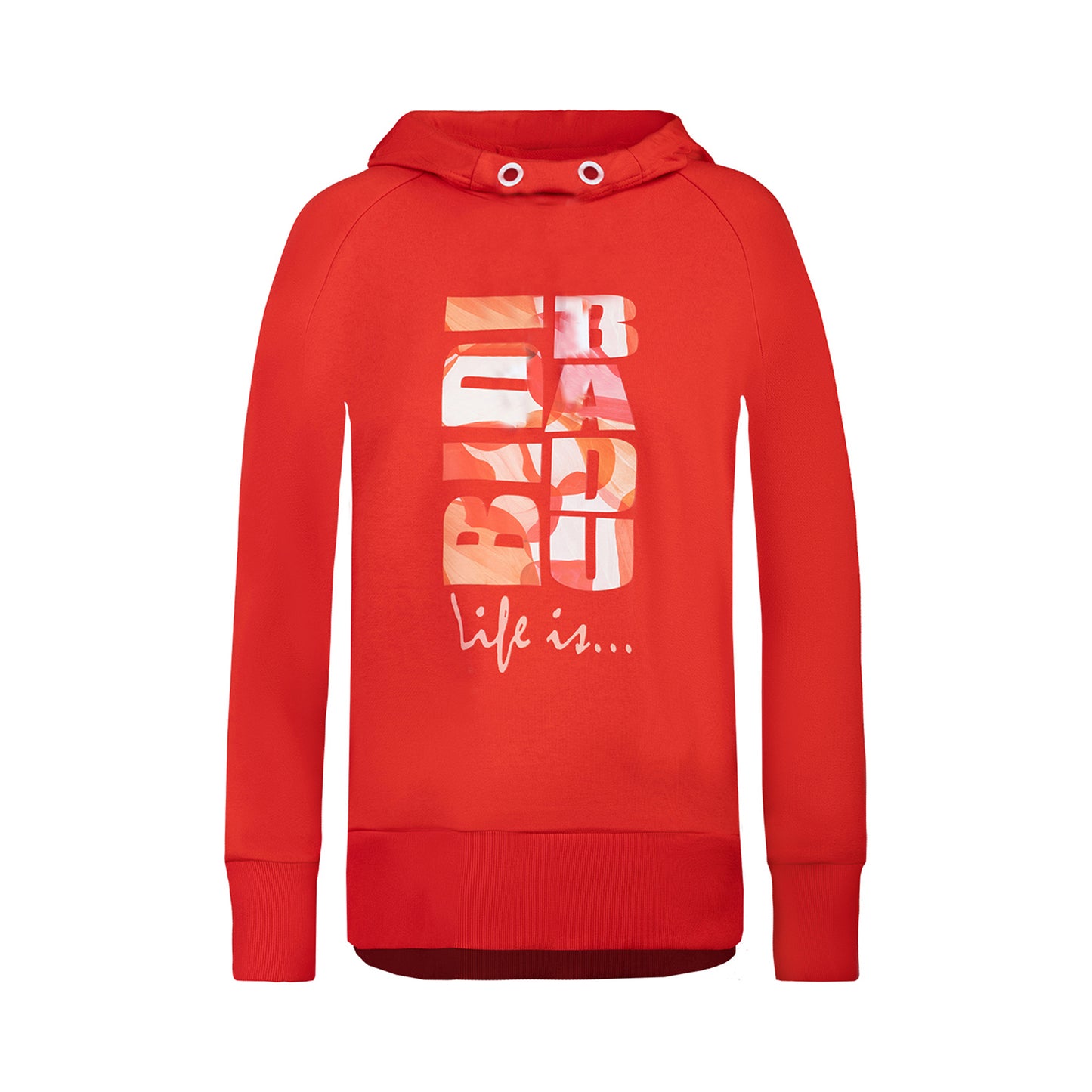 BIDI BADU Amna Lifestyle Hoody Dívky-Červená