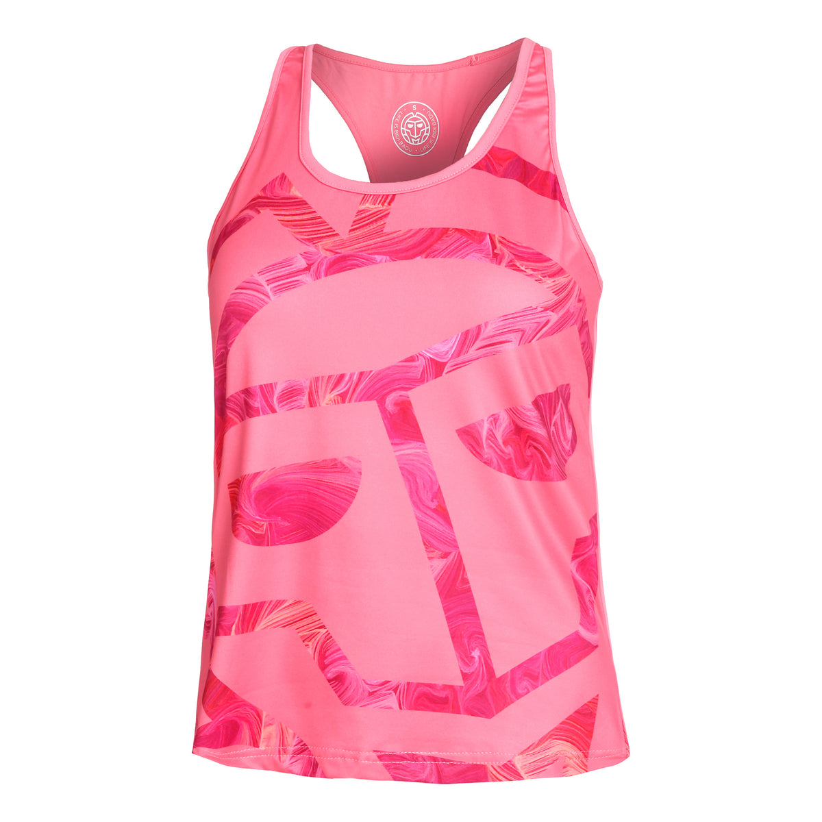 BIDI BADU Alika Lifestyle Tank Sportovní tílko Dámy - růžová, vícebarevné