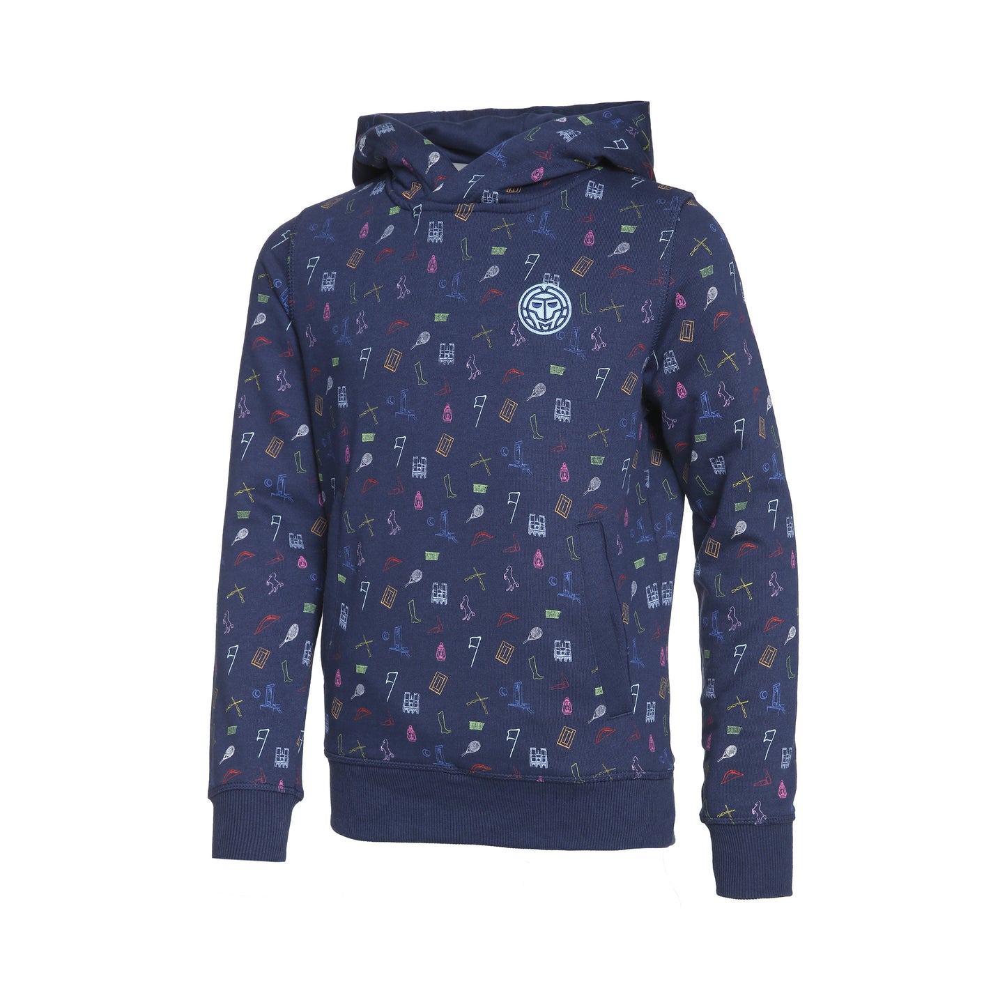 BIDI BADU Rafiki Lifestyle Hoody Chlapci-Tmavě Modrá,Vícebarevné