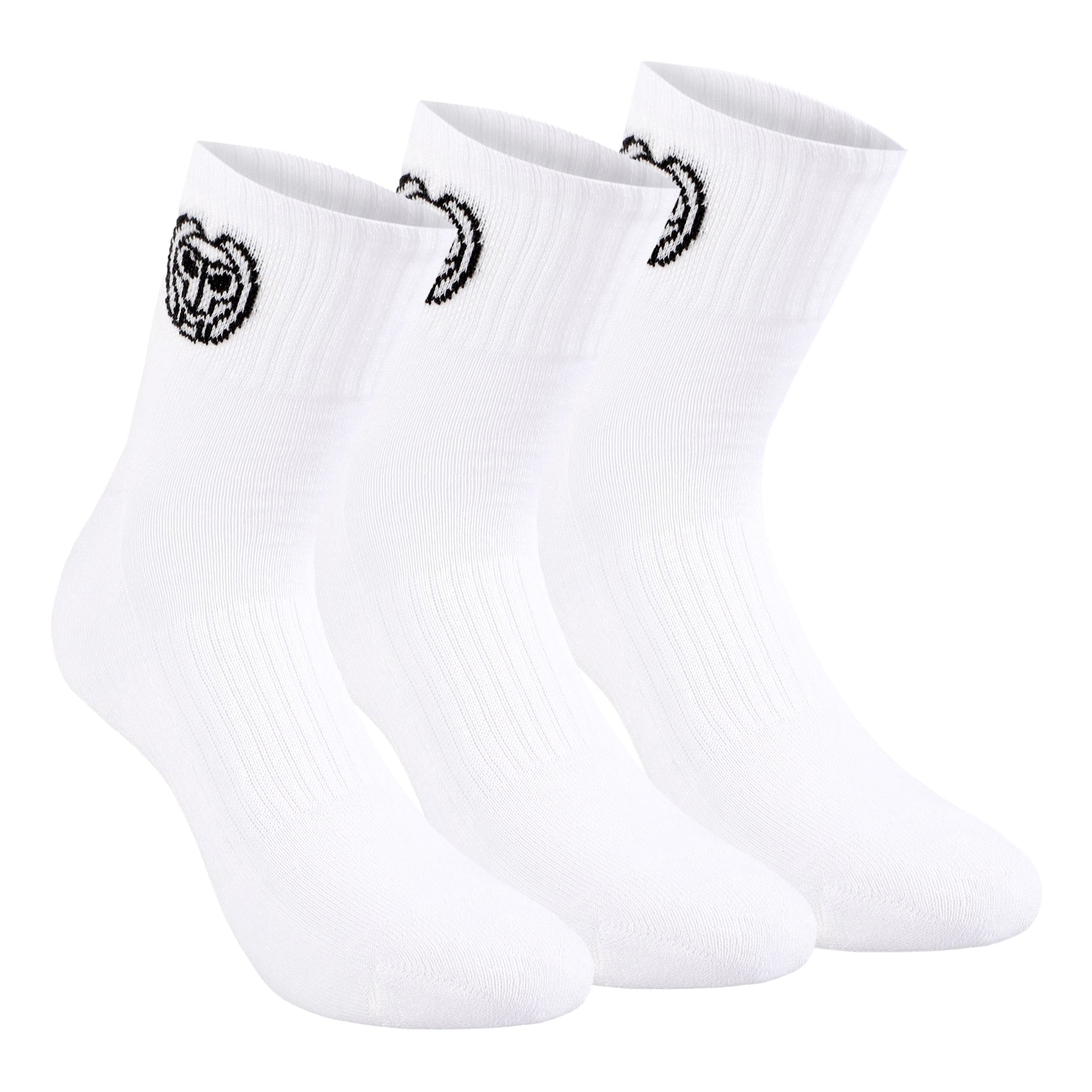 BIDI BADU Anchor Ankle Move Tenisové Ponožky 3ks V Baleni-Bílá