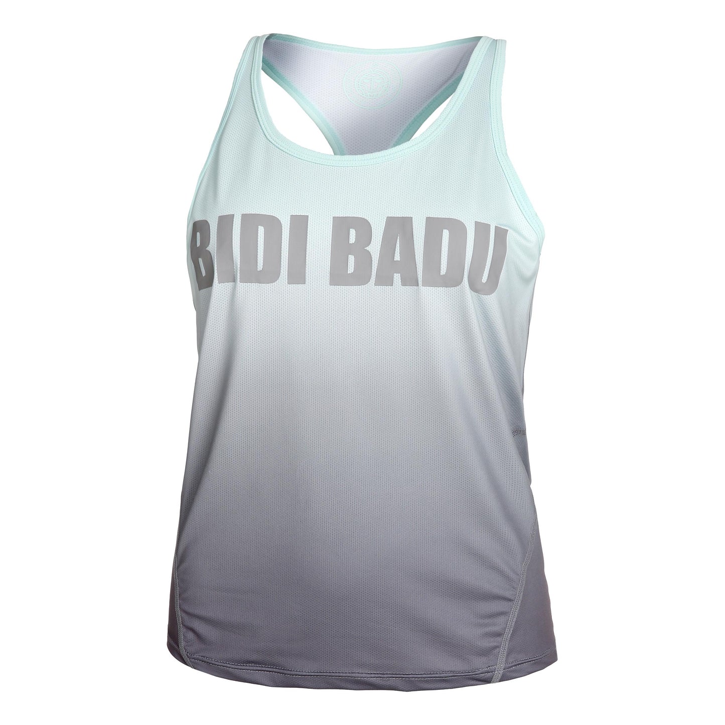 BIDI BADU Rhombo Move Printed Sportovní tílko Dámy - šedá,