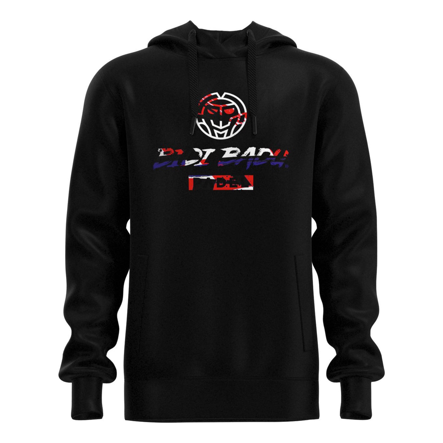 BIDI BADU Good Vibes Logo Hoody Muži - černá,
