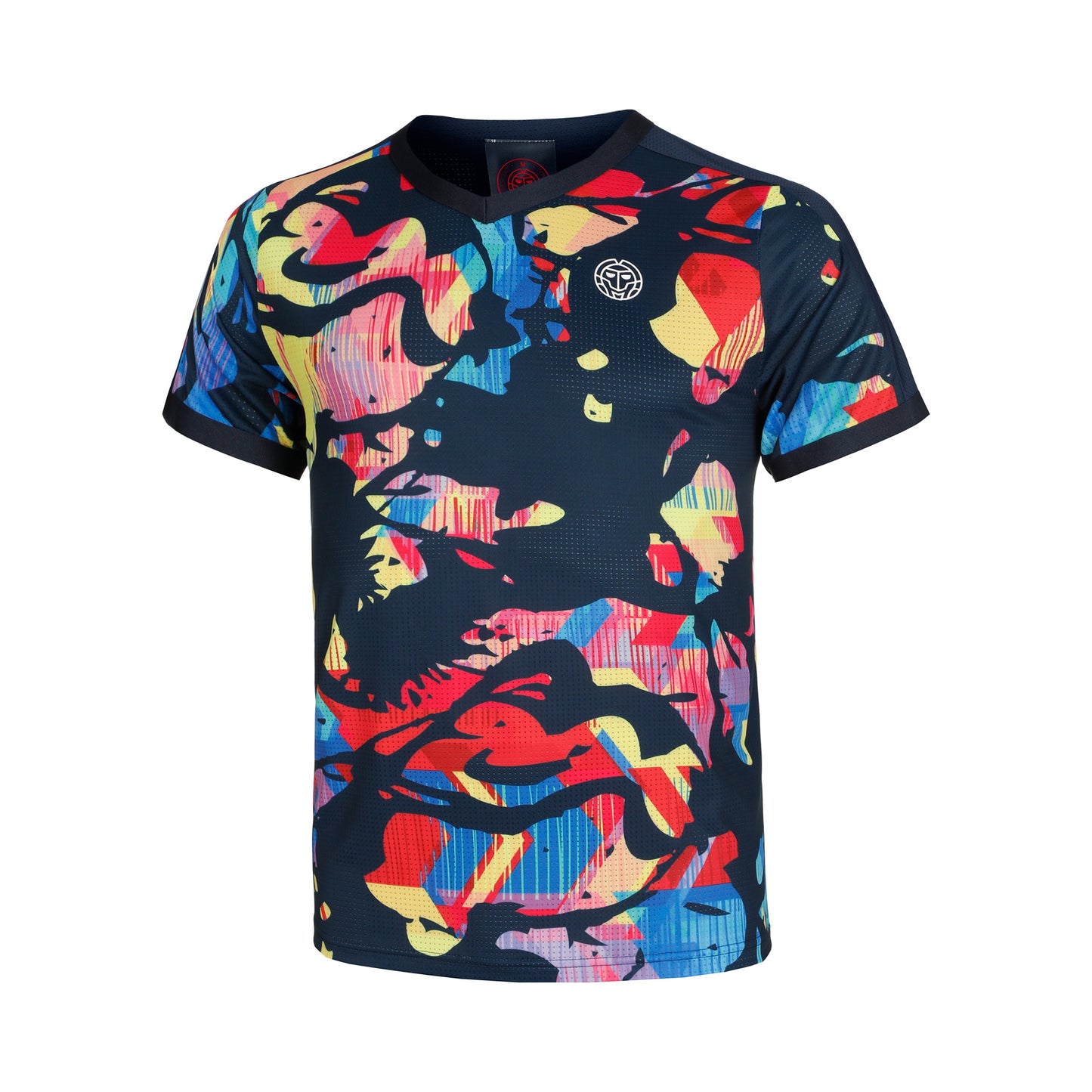 BIDI BADU Wild Arts V-Neck Tričko Chlapci - tmavě modrá, vícebarevné