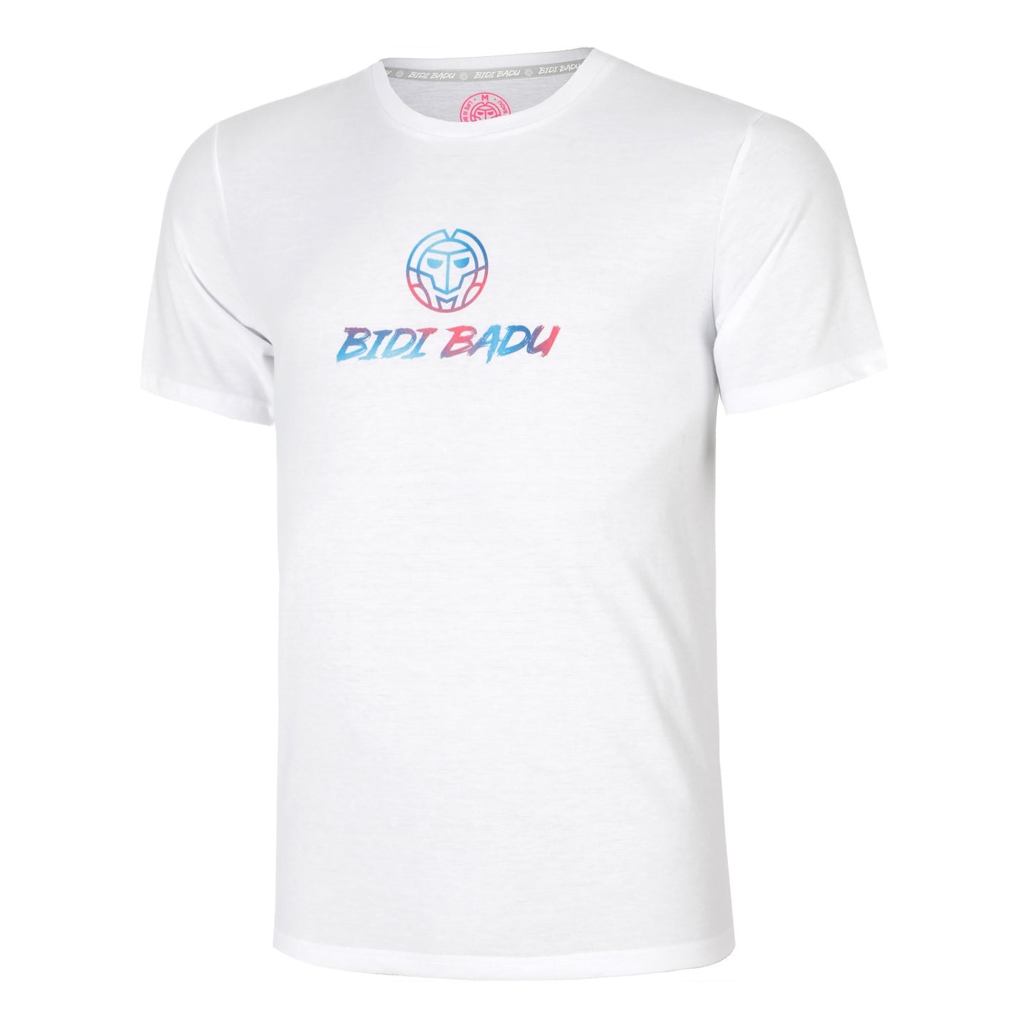 BIDI BADU Logo Chill Tričko Muži-bílá