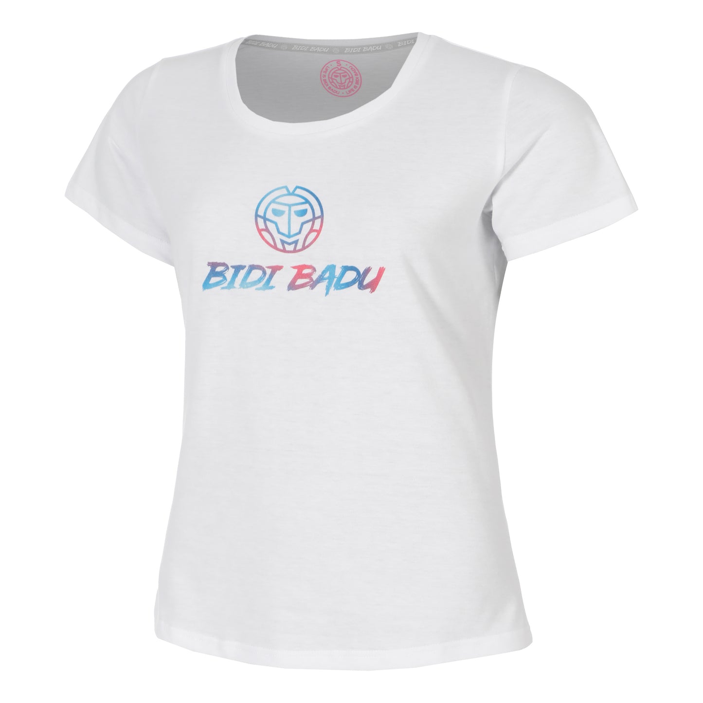 BIDI BADU Logo Chill Tričko Dámy-bílá