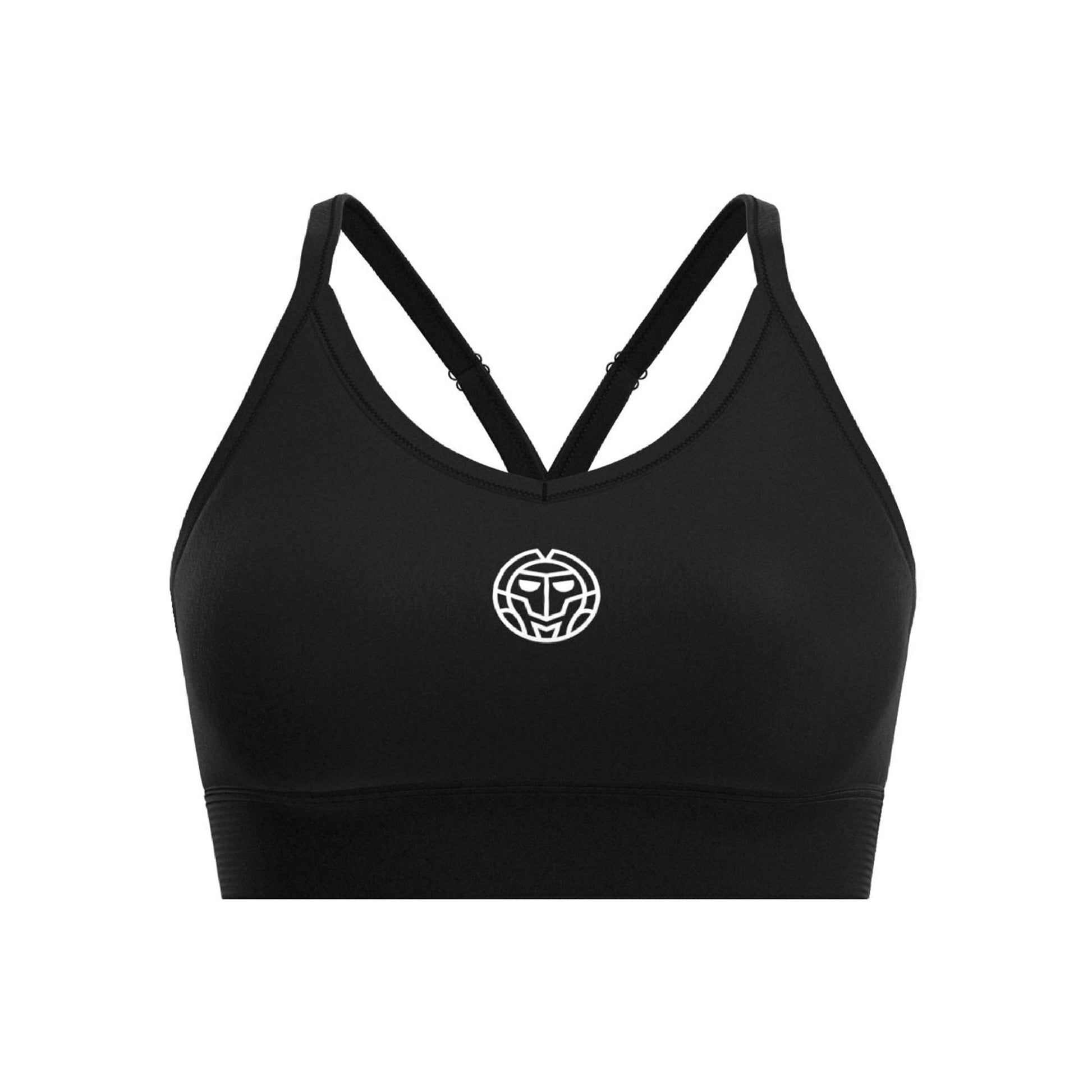BIDI BADU Crew Low Support Strappy Sportovní Podprsenka Dámy-Černá