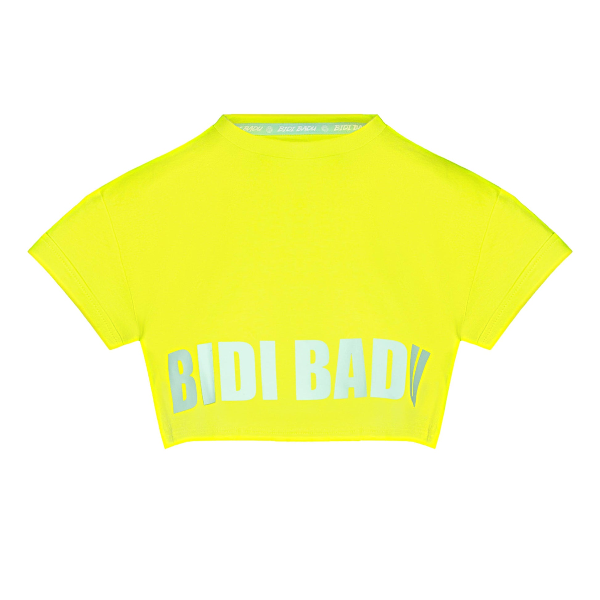 BIDI BADU Abdominis Crop Move Tričko Dámy-Neonově Žlutá