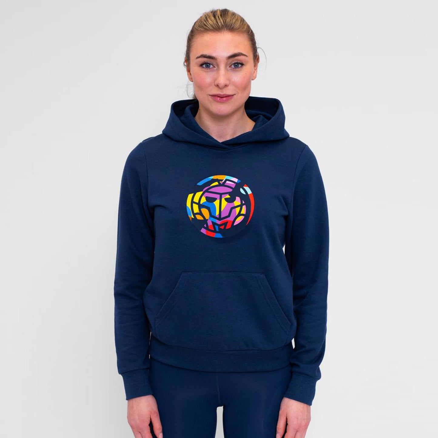 BIDI BADU Twiggy Chill Hoody Dámy-Tmavě Modrá,Vícebarevné