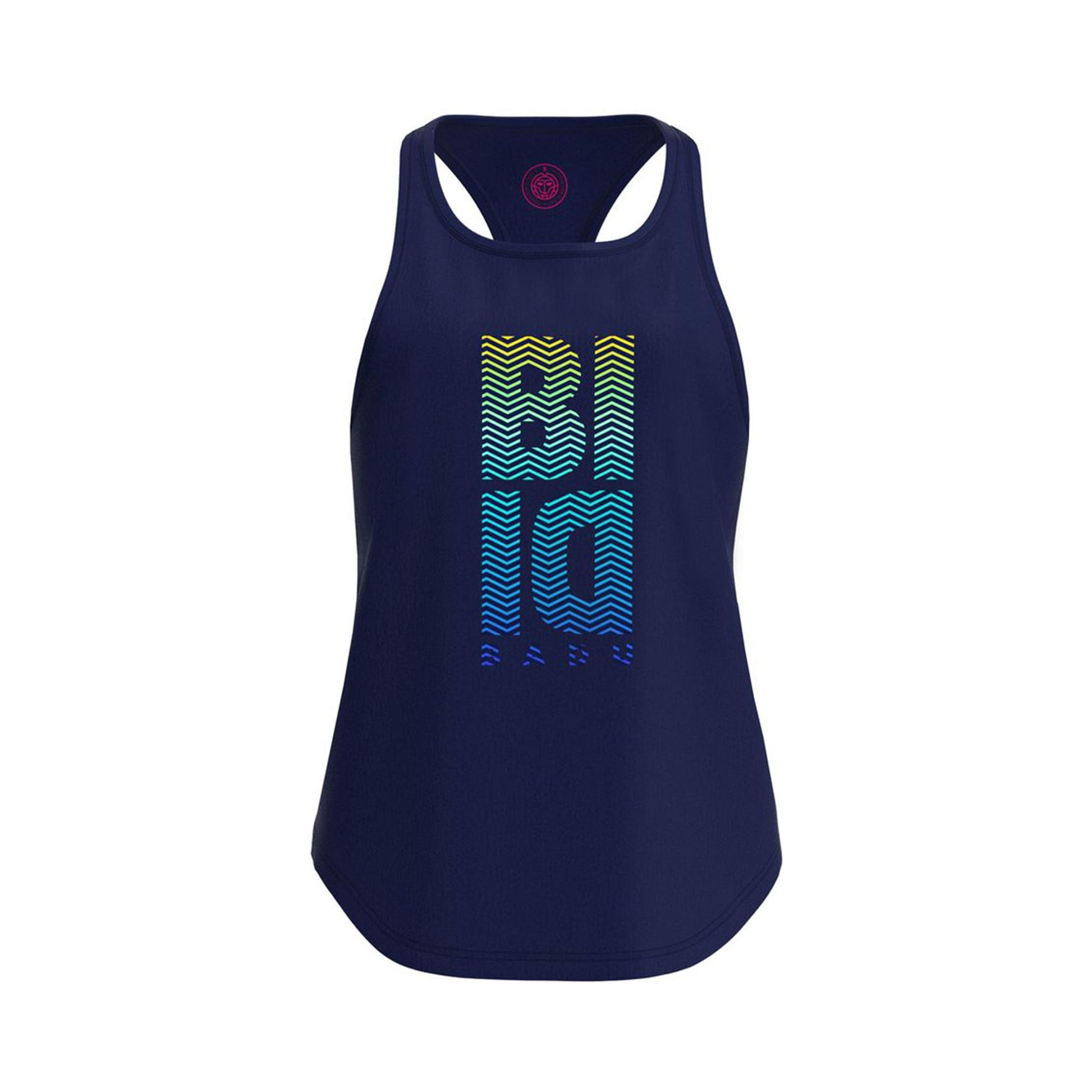 BIDI BADU Grafic Illumination Chill Sportovní tílko Dívky - tmavě modrá, vícebarevné