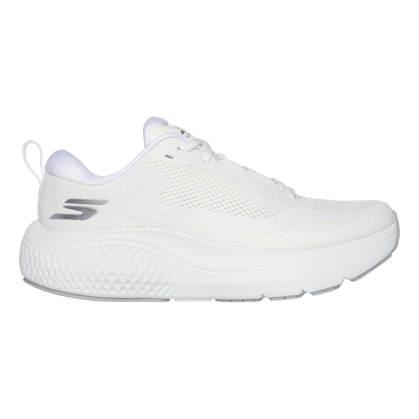 Skechers Go Run Supersonic Max Neutrální Obuv Dámy-Bílá,Stříbrná