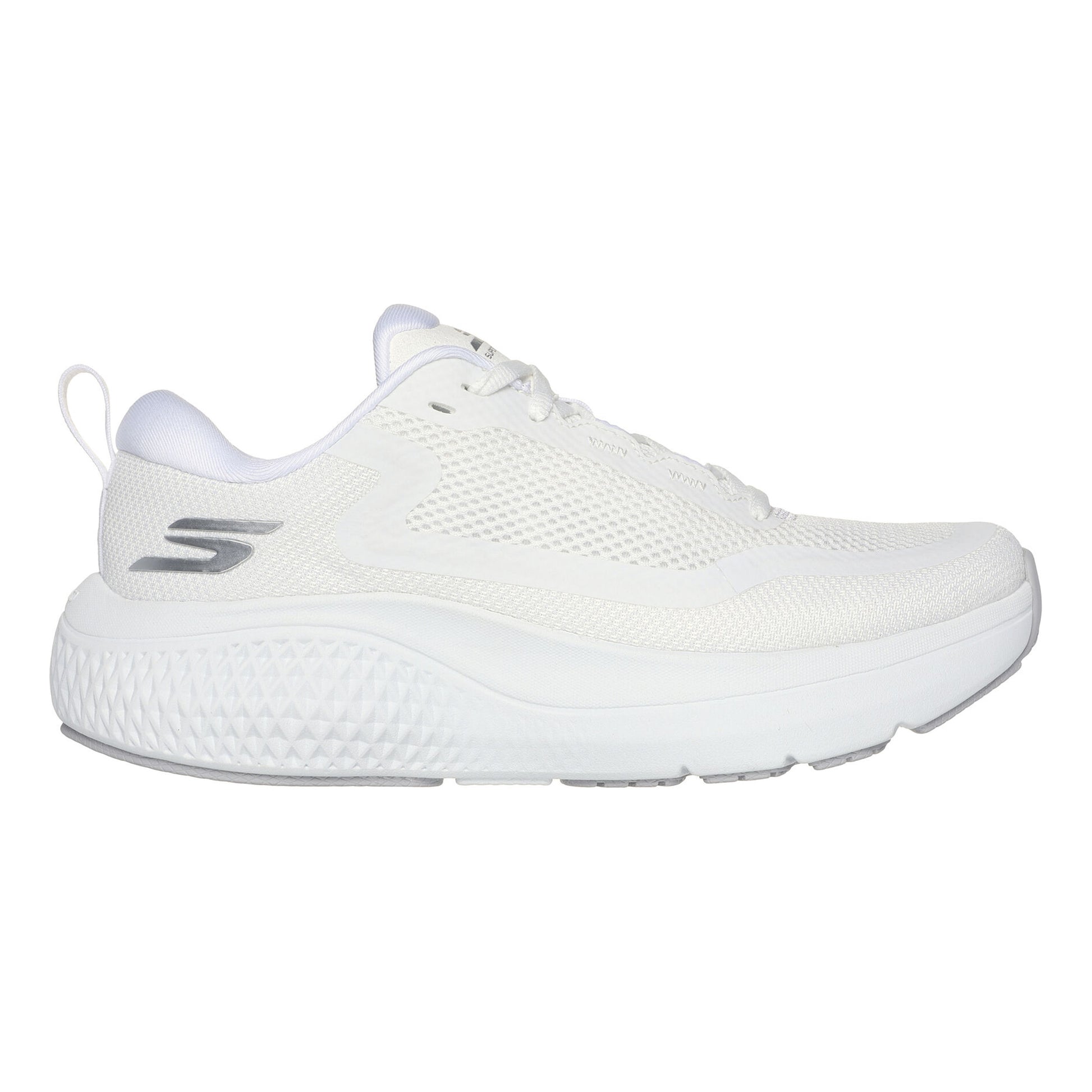 Skechers Go Run Supersonic Max Neutrální Obuv Dámy-Bílá,Stříbrná