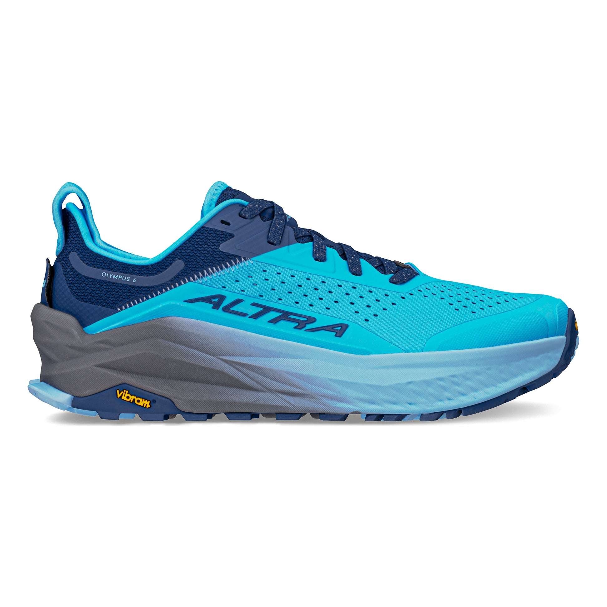 Altra Olympus 6 Obuv pro měkčí povrch,žádný asfalt Muži - modrá,