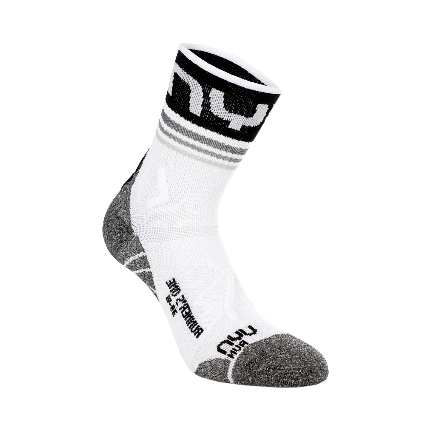 UYN Runner's One Short Running Ponožky Dámy-Bílá,Černá