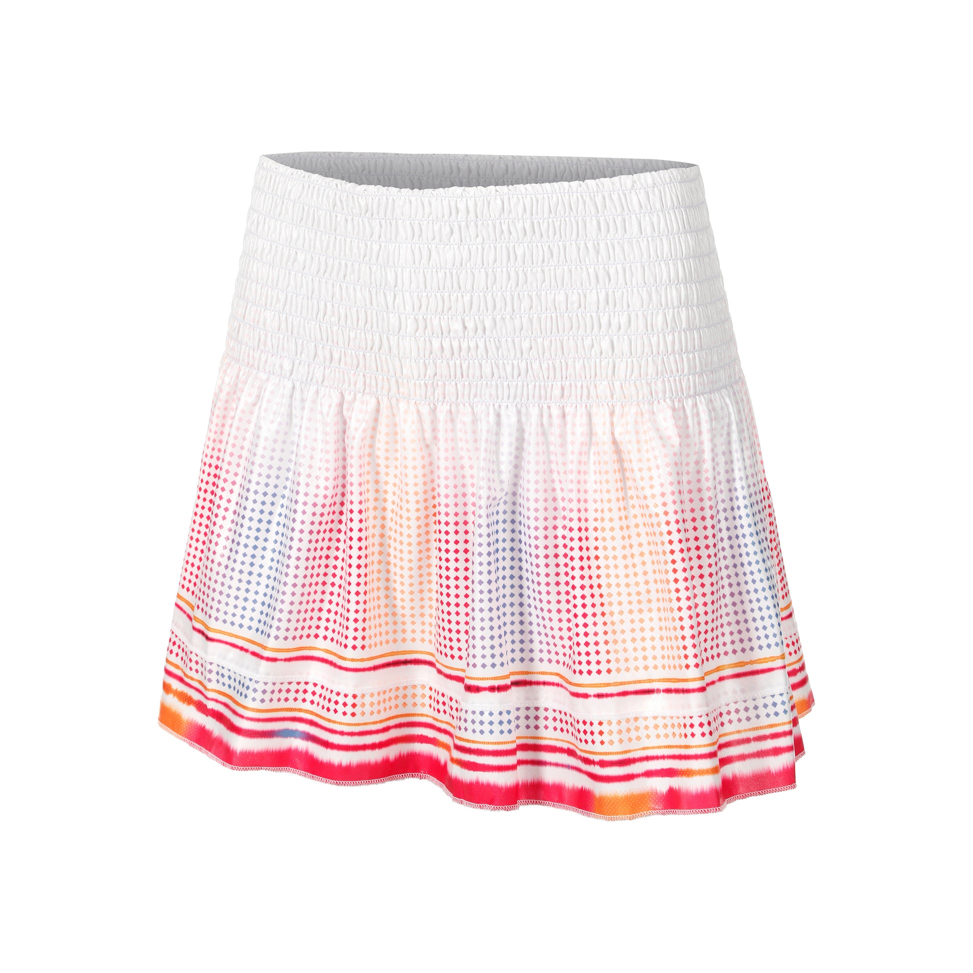 Lucky in Love Long Classic Stripe Sukně Dámy-Bílá,Růžová