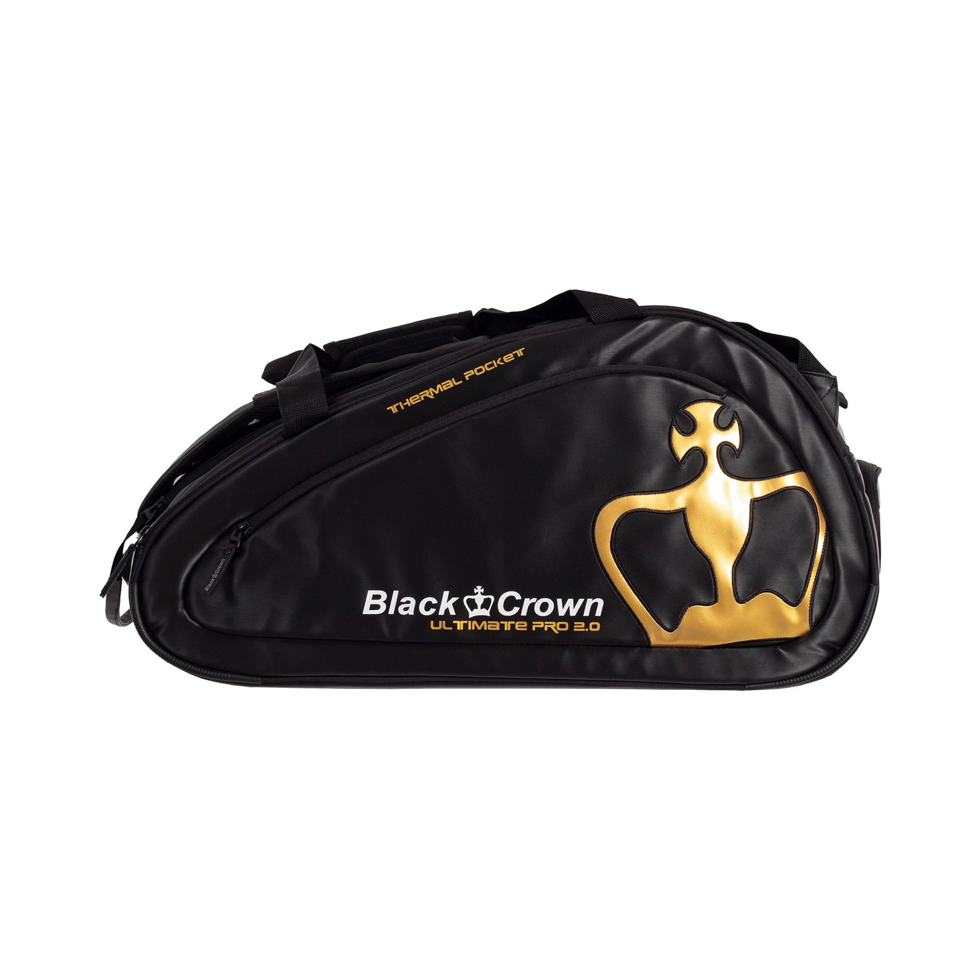 Black Crown Ultimate Pro 2.0 Taška Na Padelovou Raketu-Černá,Zlatá