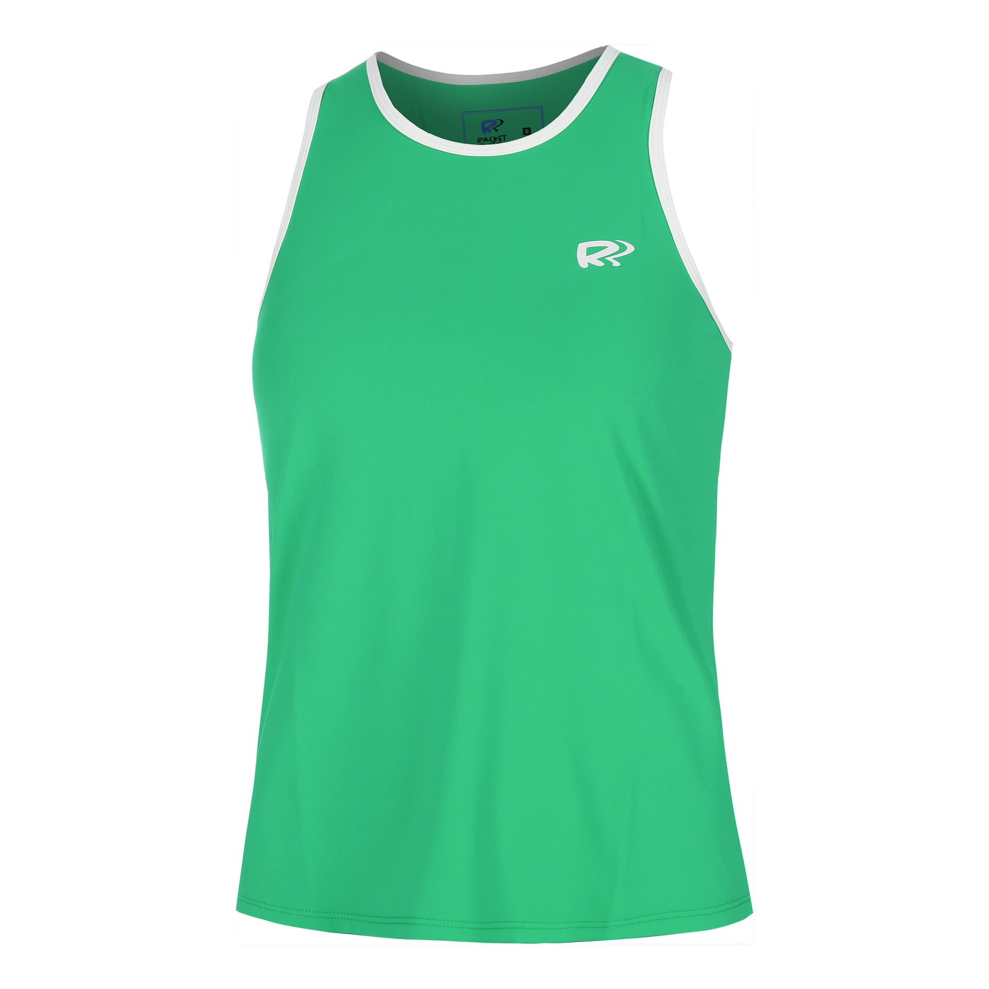 Racket Roots Teamline Racerback Sportovní Tílko Dámy-Zelená
