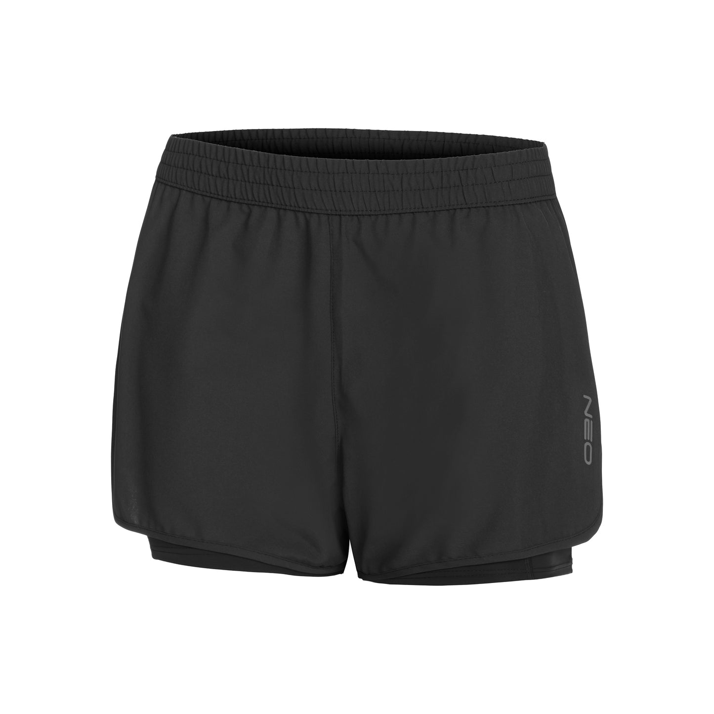 NEO Flyweight TEK 2in1 Běžecké Šortky Dámy-Černá