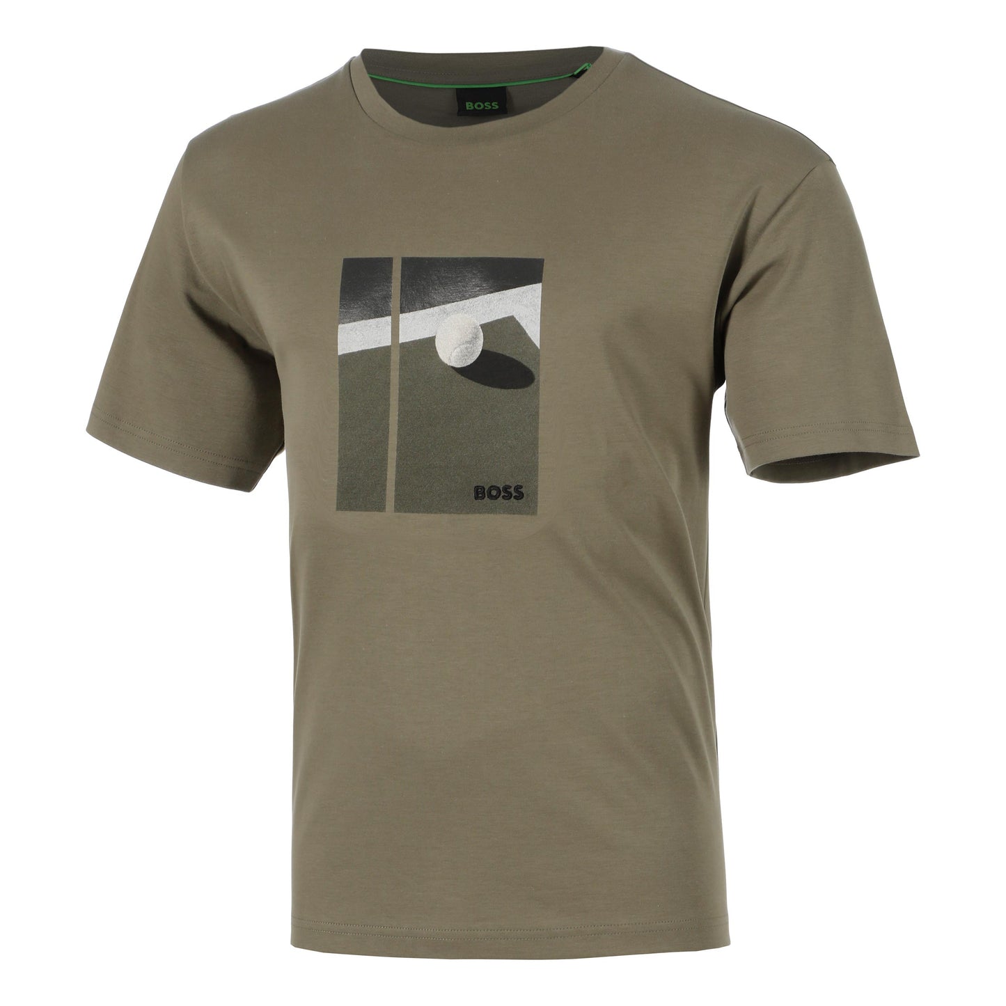 BOSS Join Relaxed Tričko Muži-khaki