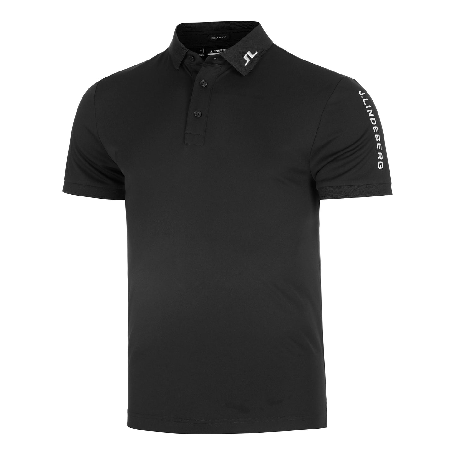 JLindeberg Tour Tech Pólo Muži-Černá