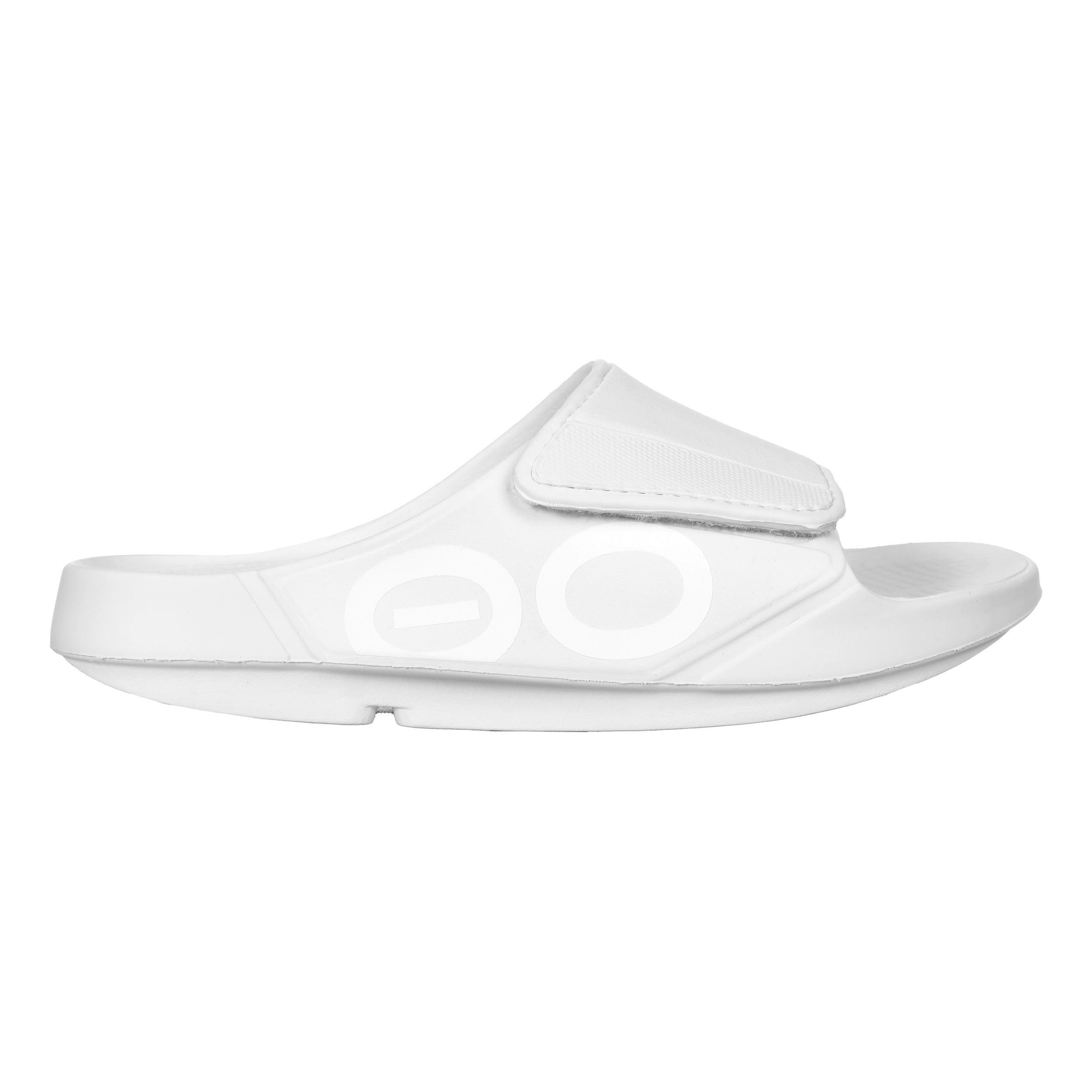 OOFOS OOahh Sport Flex Obuv na zotavení Unisex - bílá