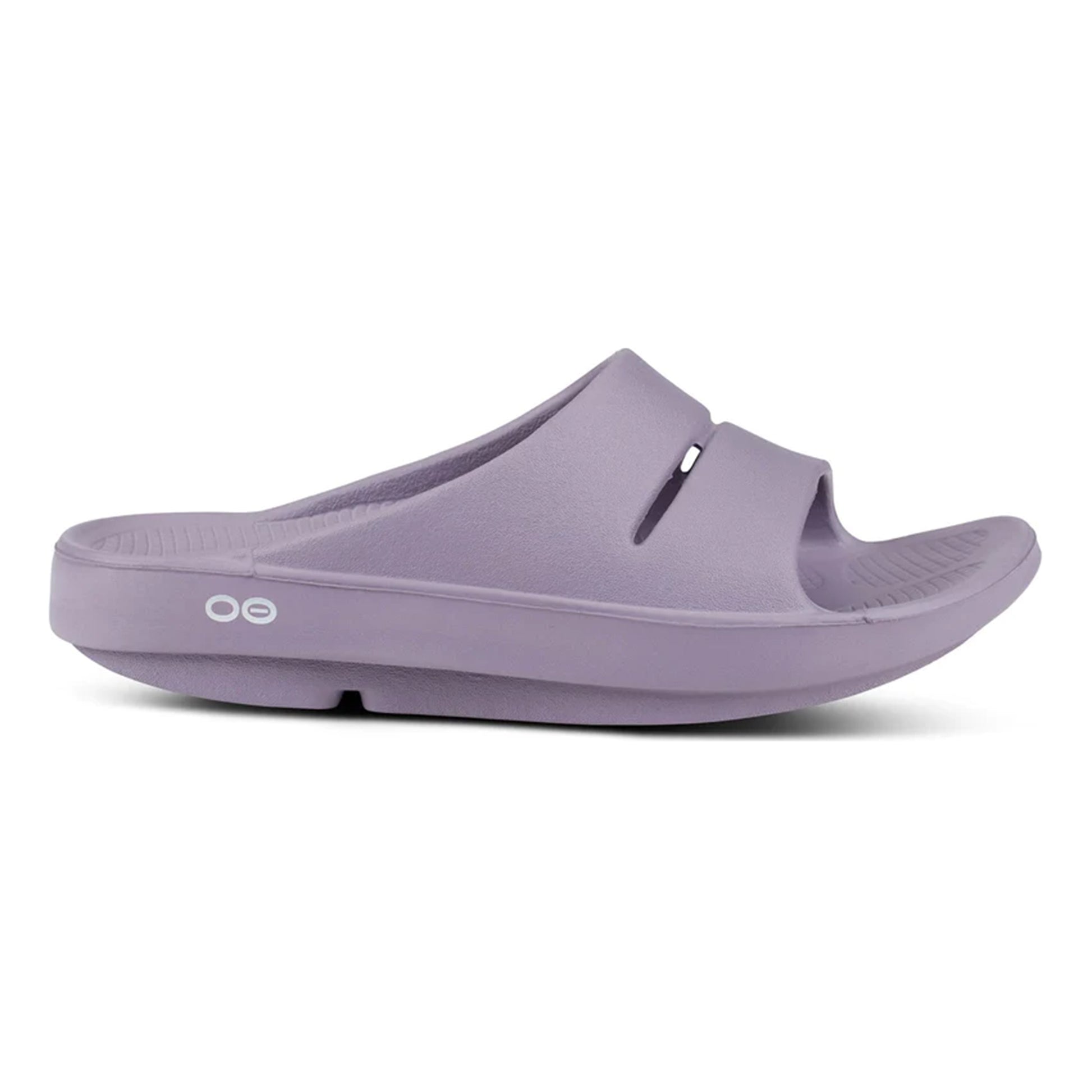 OOFOS OOahh Obuv na zotavení Unisex - šeříková