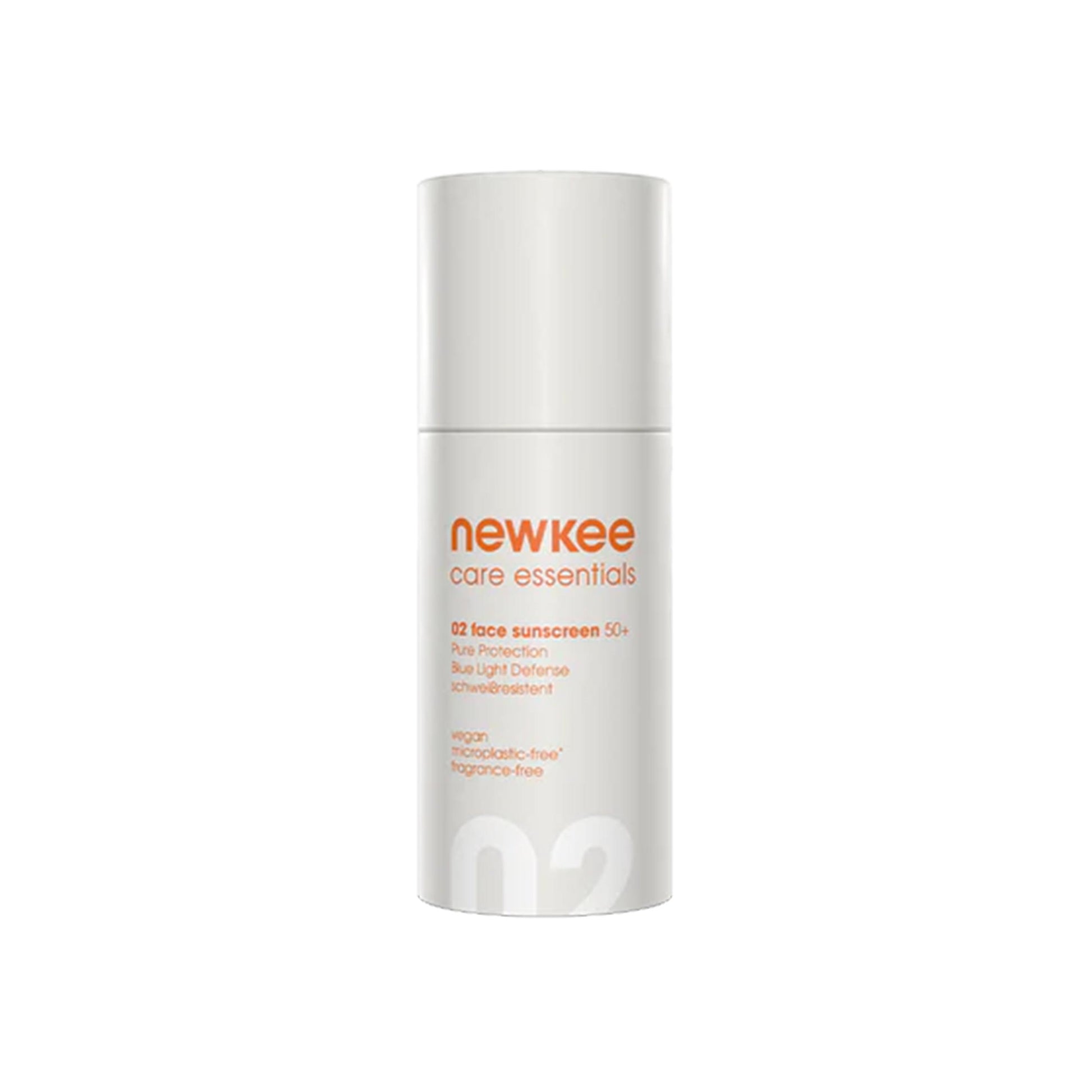 Newkee Face Sunscreen 50+ Kosmetika - bílá, oranžová