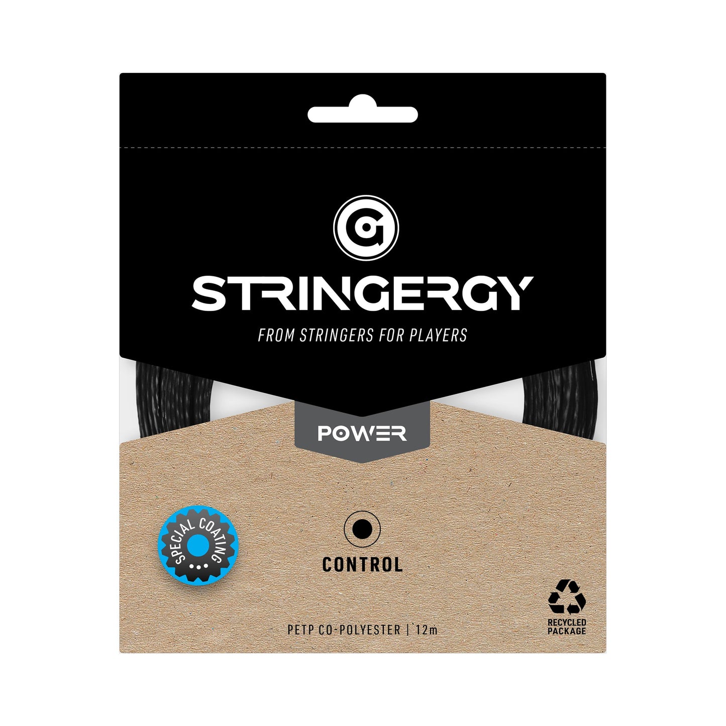 Stringergy Power Výpletová Sada 12m-Černá