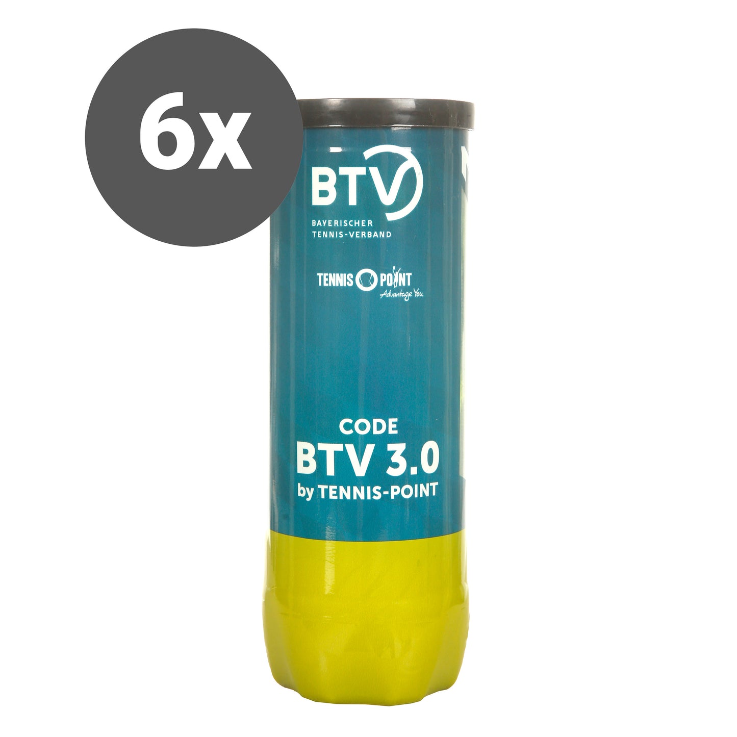 BTV 3ks v dóze Spieltagspaket 6x Code BTV 3.0 by Tennis Point