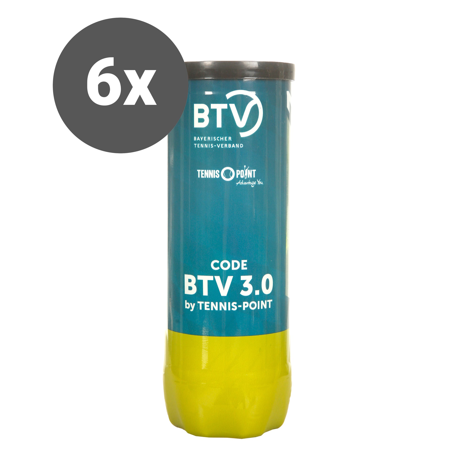 BTV 3ks v dóze Spieltagspaket 6x Code BTV 3.0 by Tennis Point
