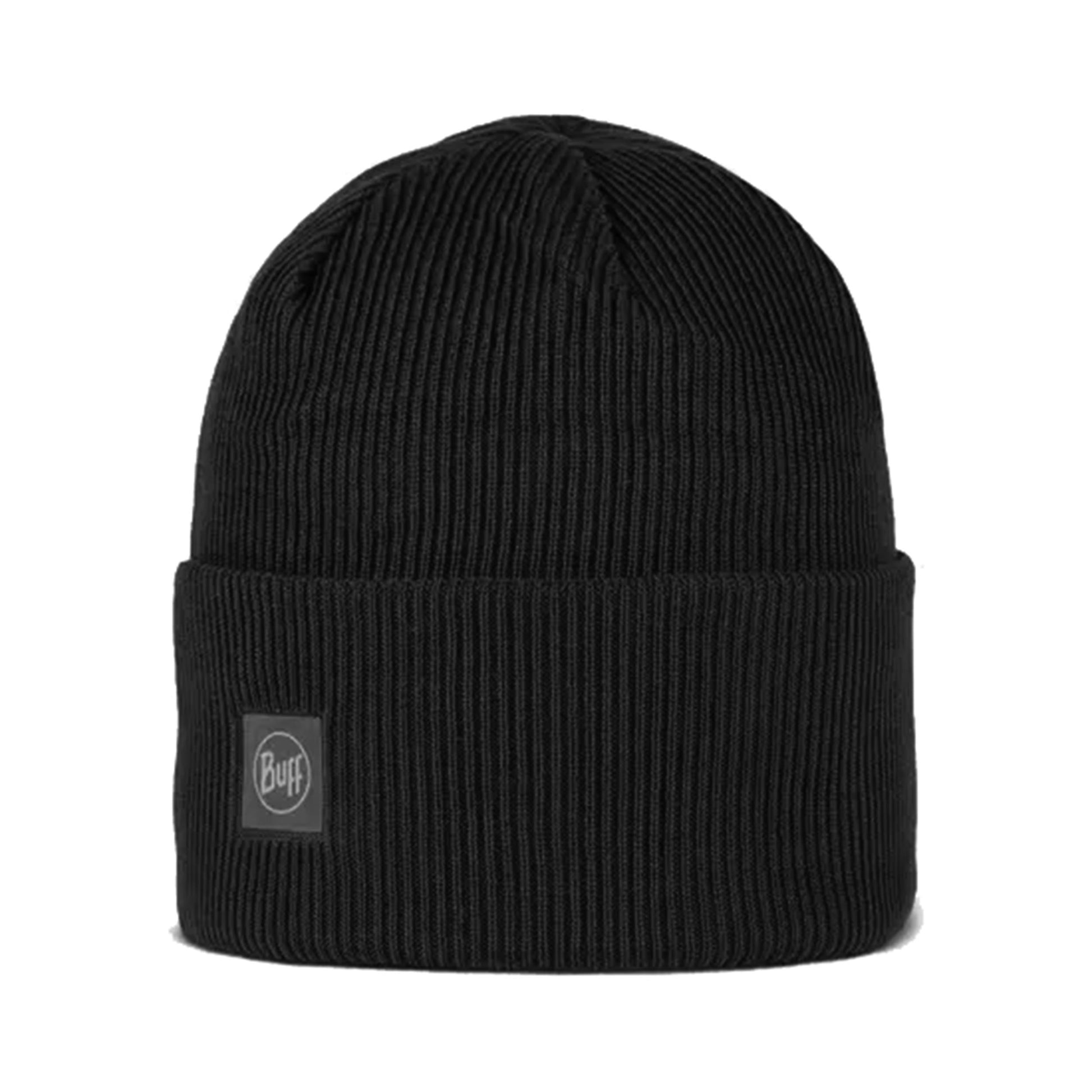 Buff Crossknit Čepice Unisex-černá