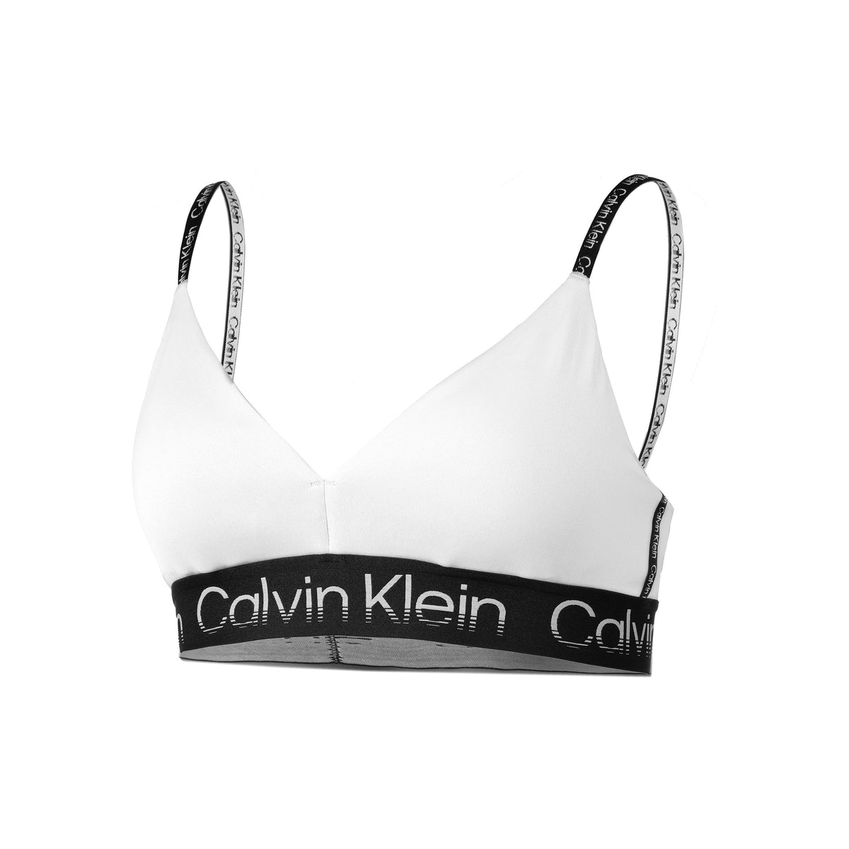 Calvin Klein Low Support Sportovní podprsenka Dámy - bílá,