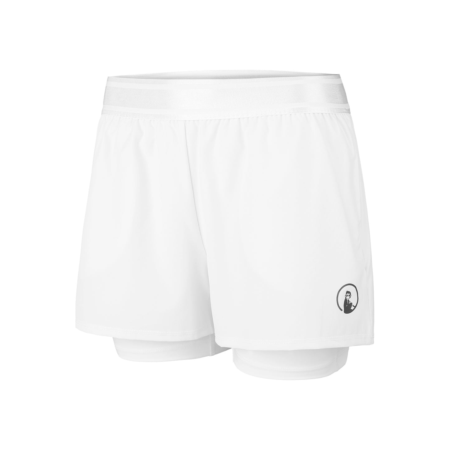Quiet Please Point 2in1 Šortky Dámy-Bílá
