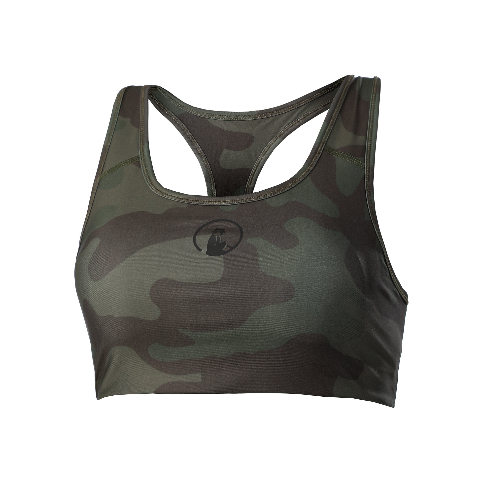 Quiet Please Love Padded Sportovní podprsenka Dámy - olivová, khaki