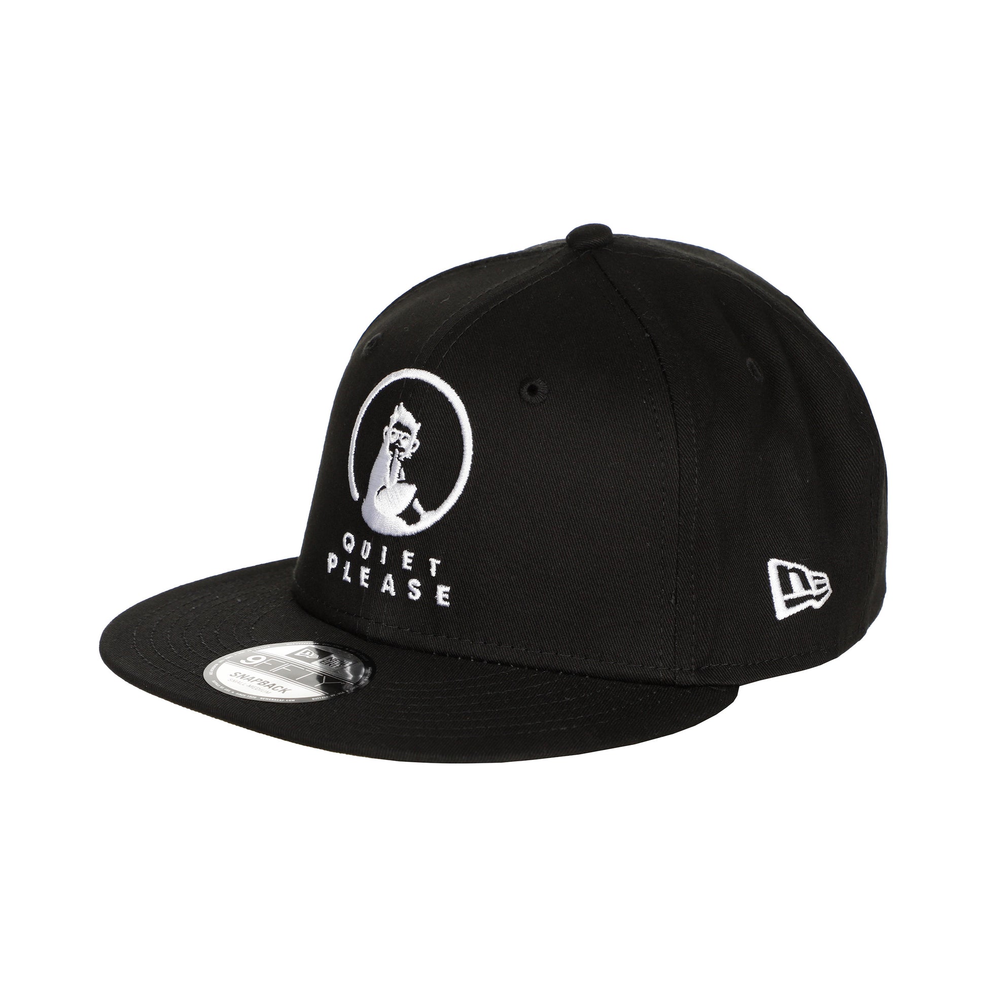 Quiet Please New Era Core 9 Fifty Čepice Unisex - černá, bílá
