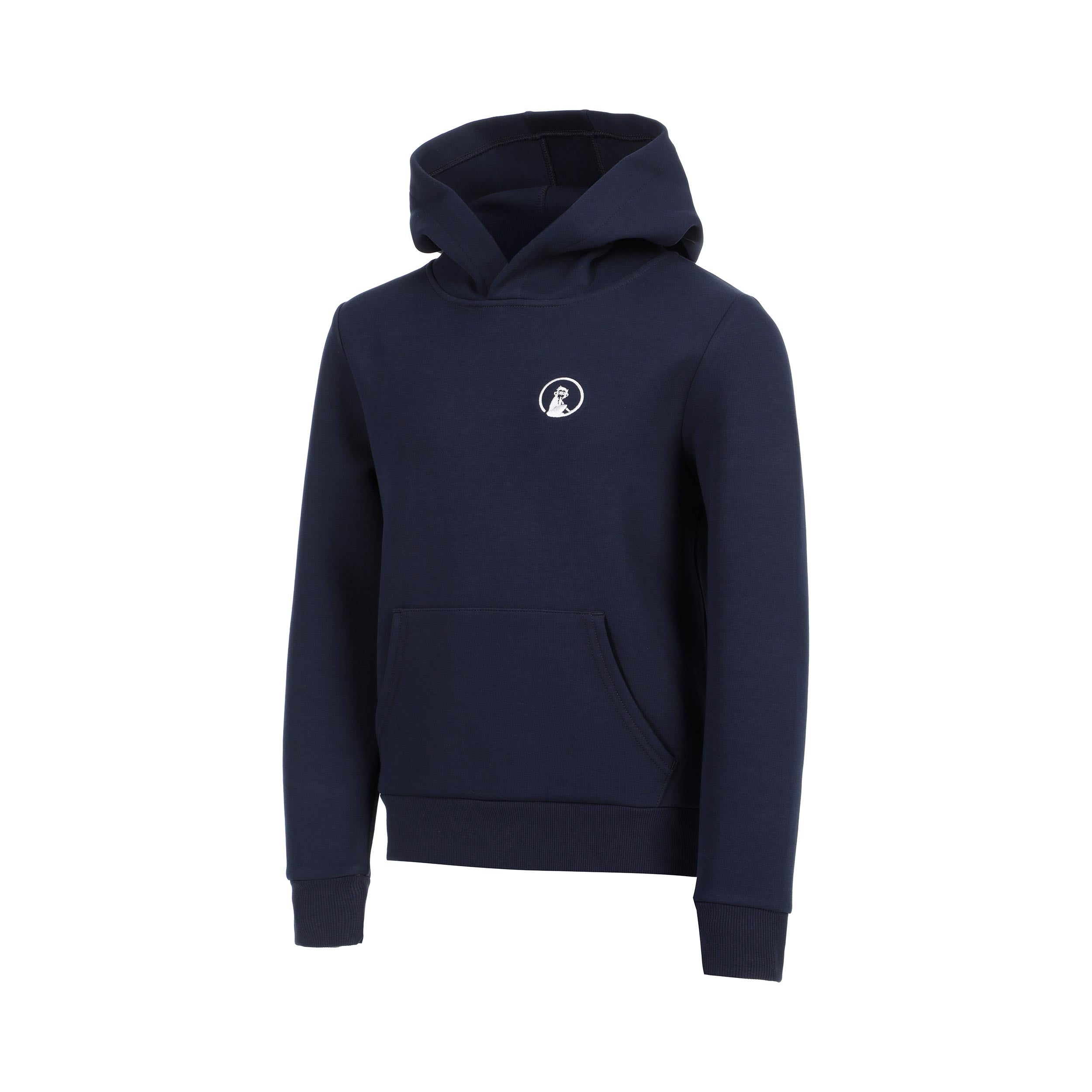 Quiet Please Essential Hoody Děti - tmavě modrá, bílá
