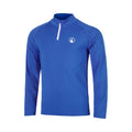 Crushig Serve 1/4 Zip S dlouhým rukávem Chlapci - modrá, bílá