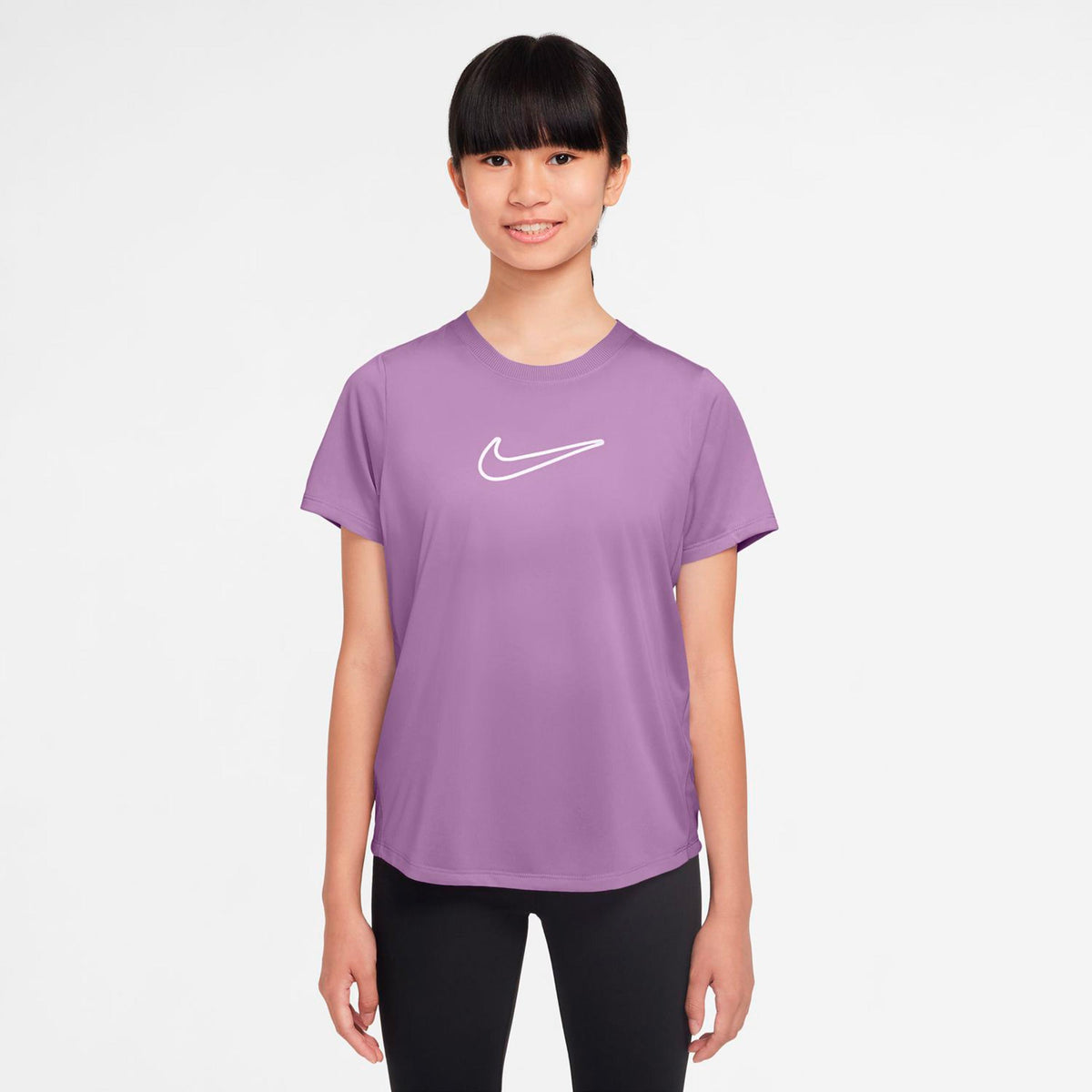 Nike Dri-FIT One Tričko Děti - fialová