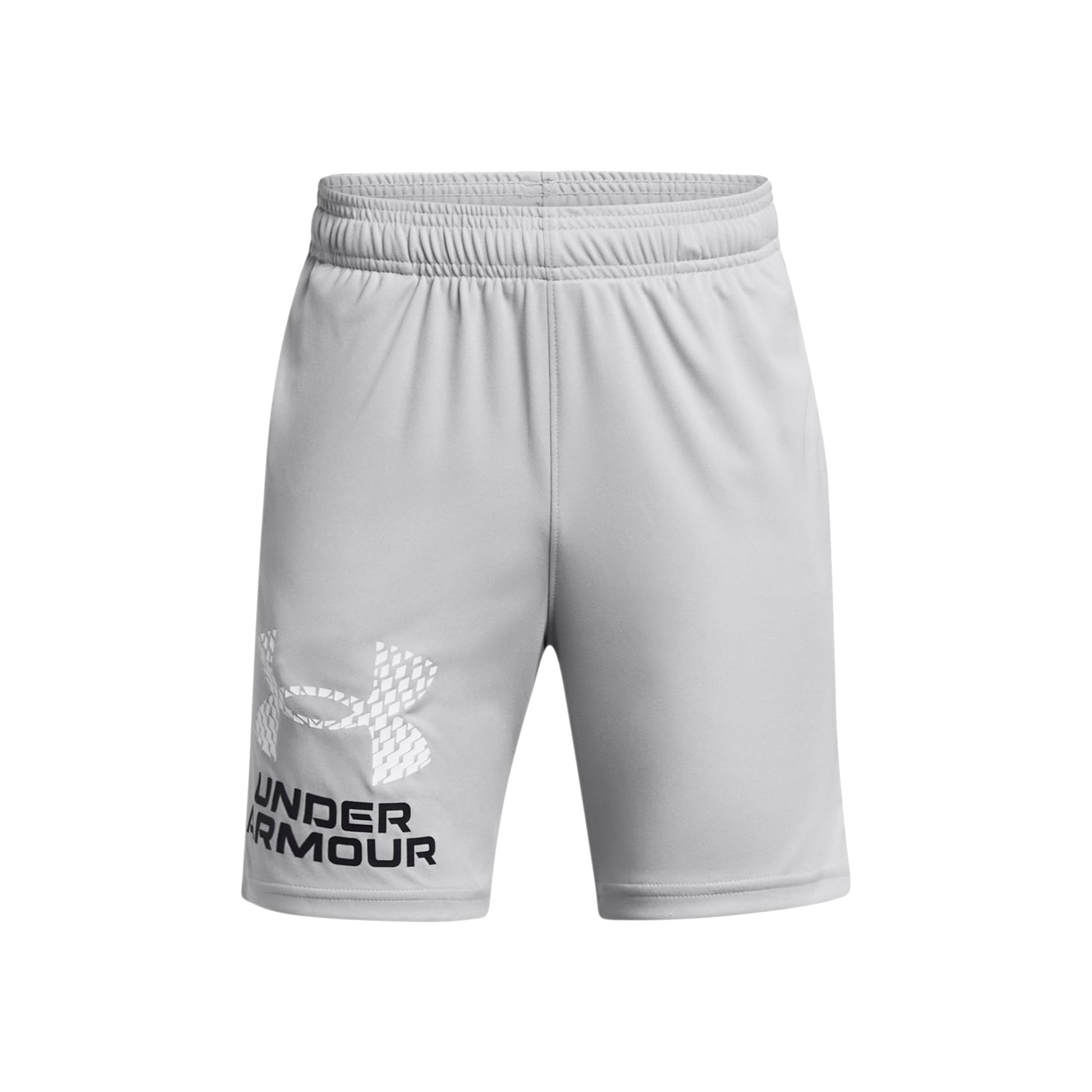 Under Armour Tech Logo Šortky Chlapci-šedá, bílá