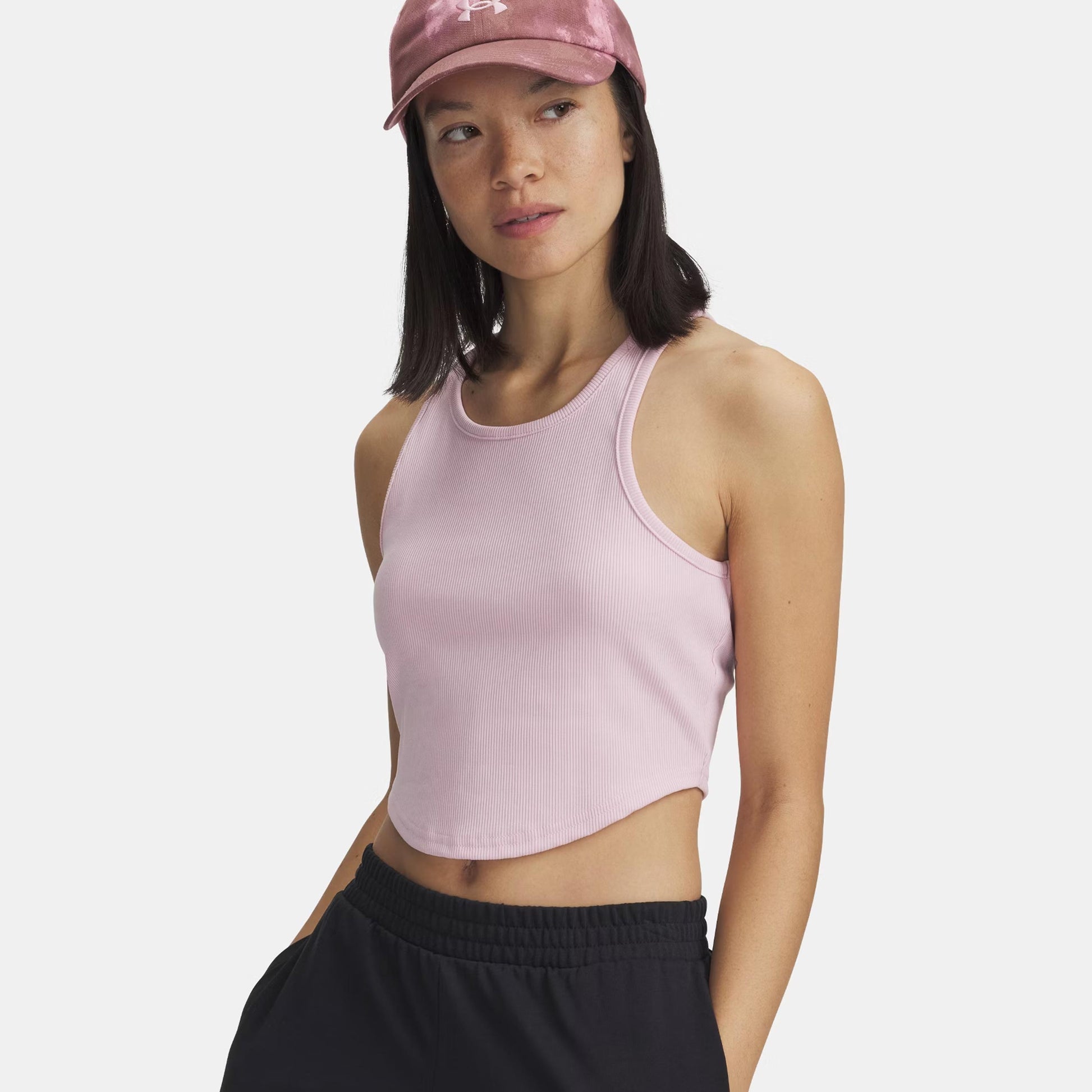 Under Armour Rival Rib Sportovní tílko Dámy-růžová